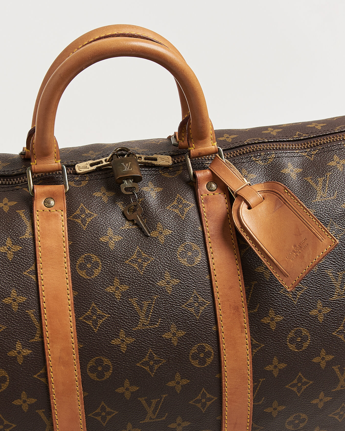 Herren | Pre-Owned & Vintage Bags | Louis Vuitton Pre-Owned | Keepall Bandouliére 55 Monogram