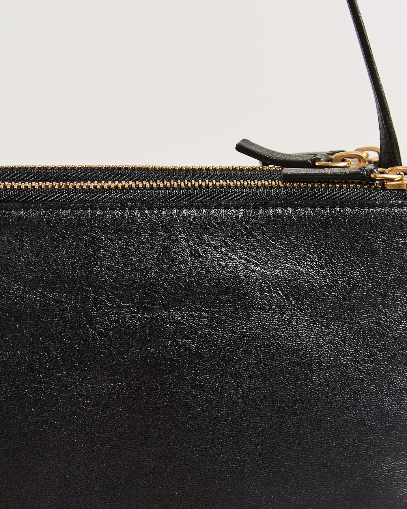 Herren | Pre-Owned & Vintage Bags | Celine Pre-Owned | Trio Bag Small Leather Black