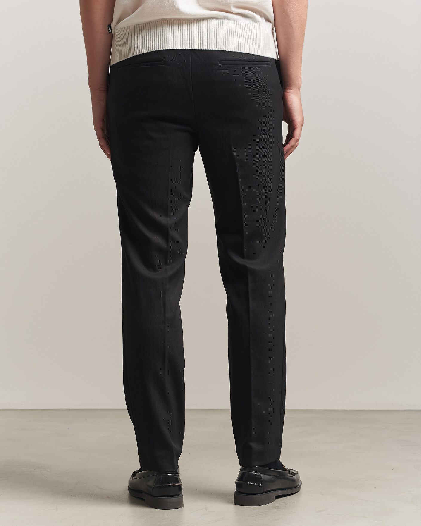 Herren | Hosen | BOSS BLACK | Kane Drawstring Trousers Black
