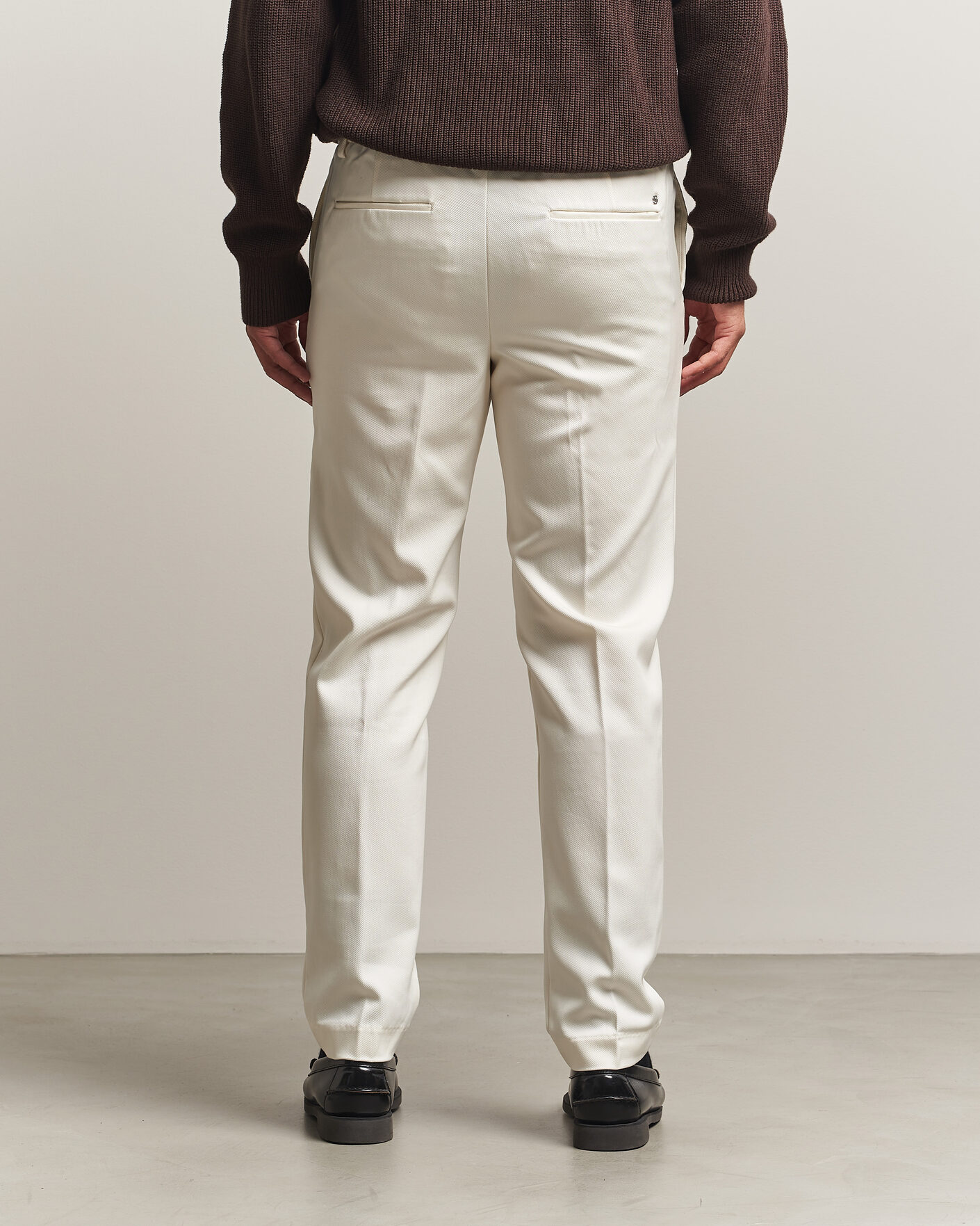 Herren | Hosen | BOSS BLACK | Kane Drawstring Trousers Open White