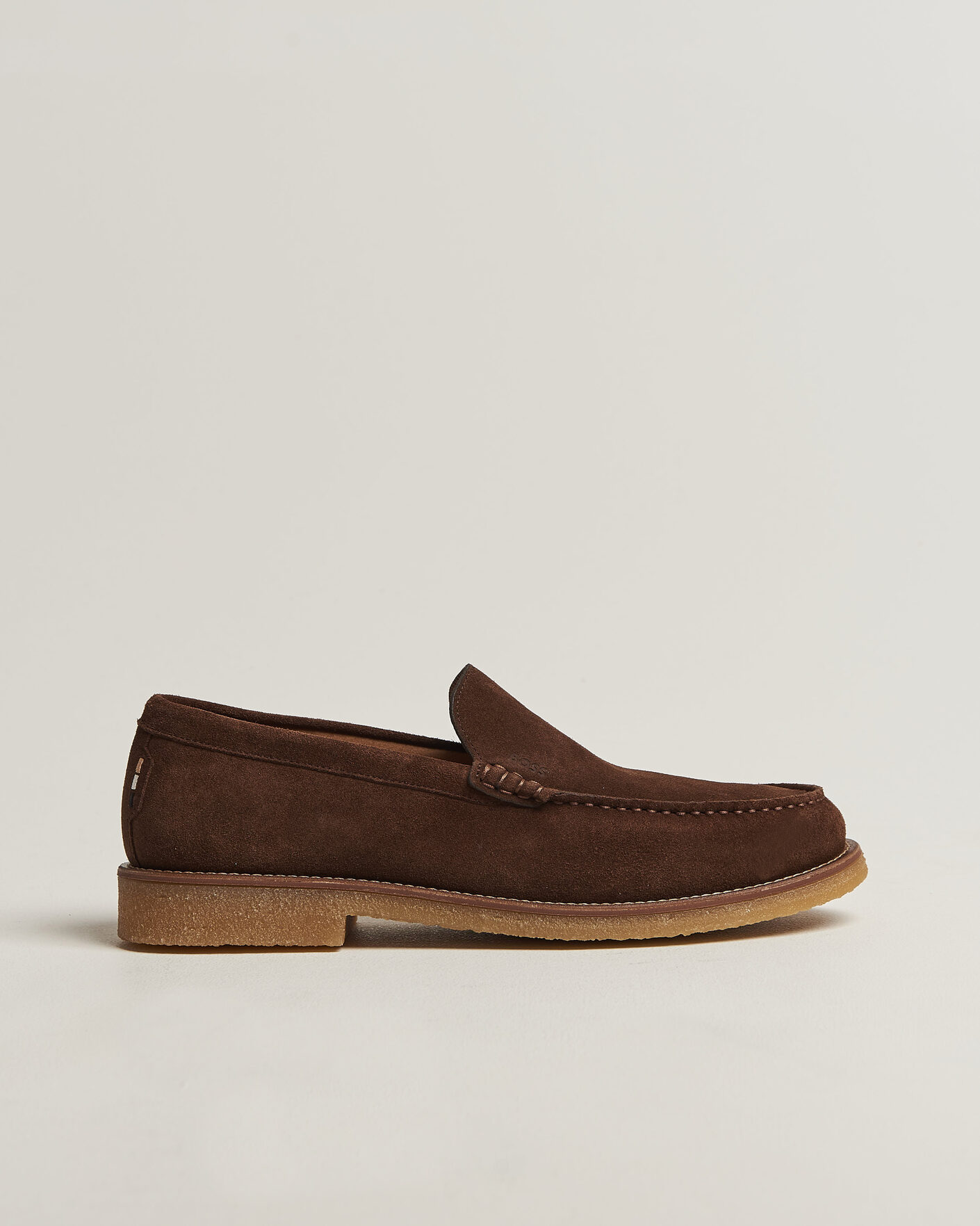 Herren | Loafer | BOSS BLACK | Kope Suede Moccasin Dark Brown