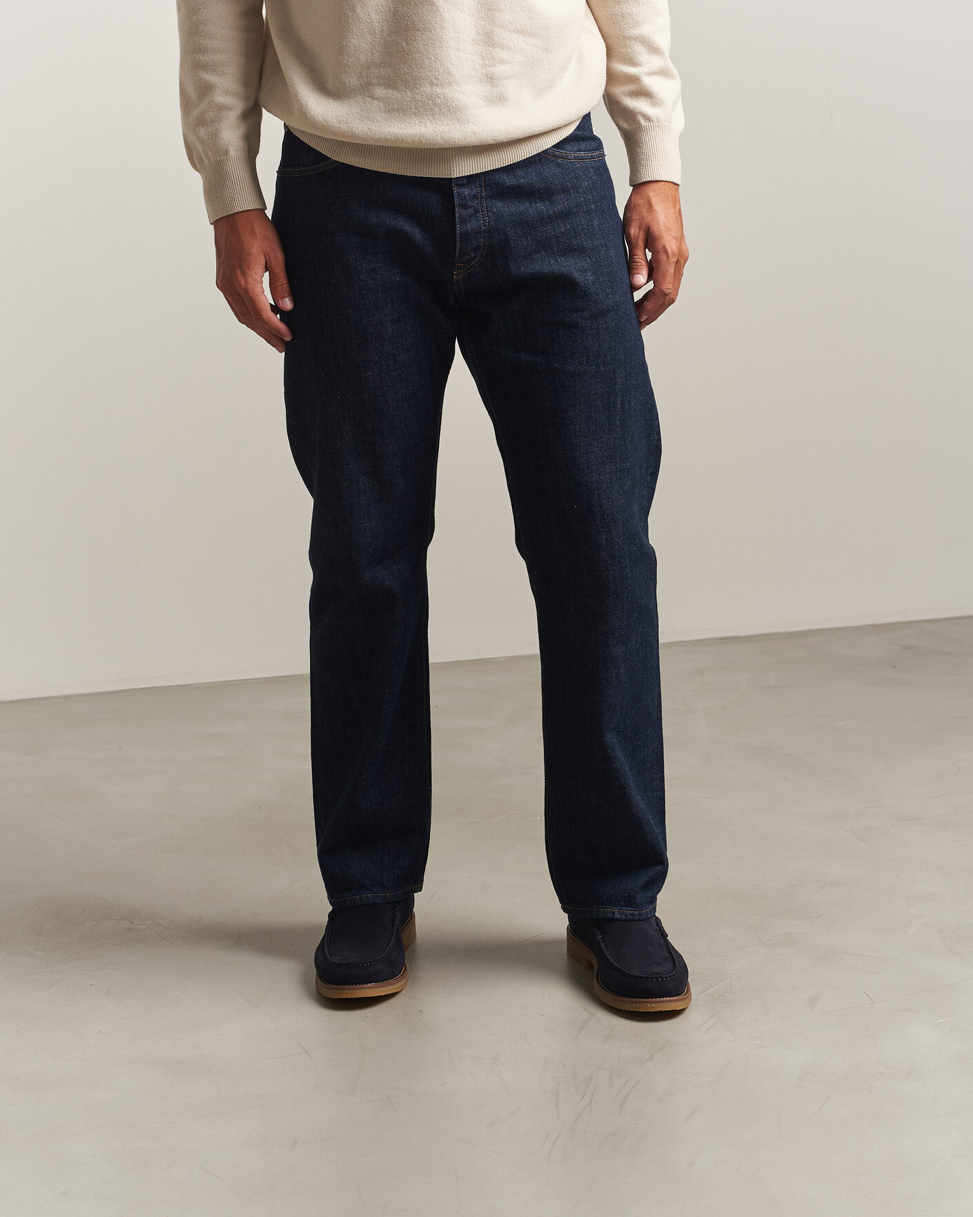 Herren | Loafer | BOSS BLACK | Kope Suede Moccasin Dark Blue