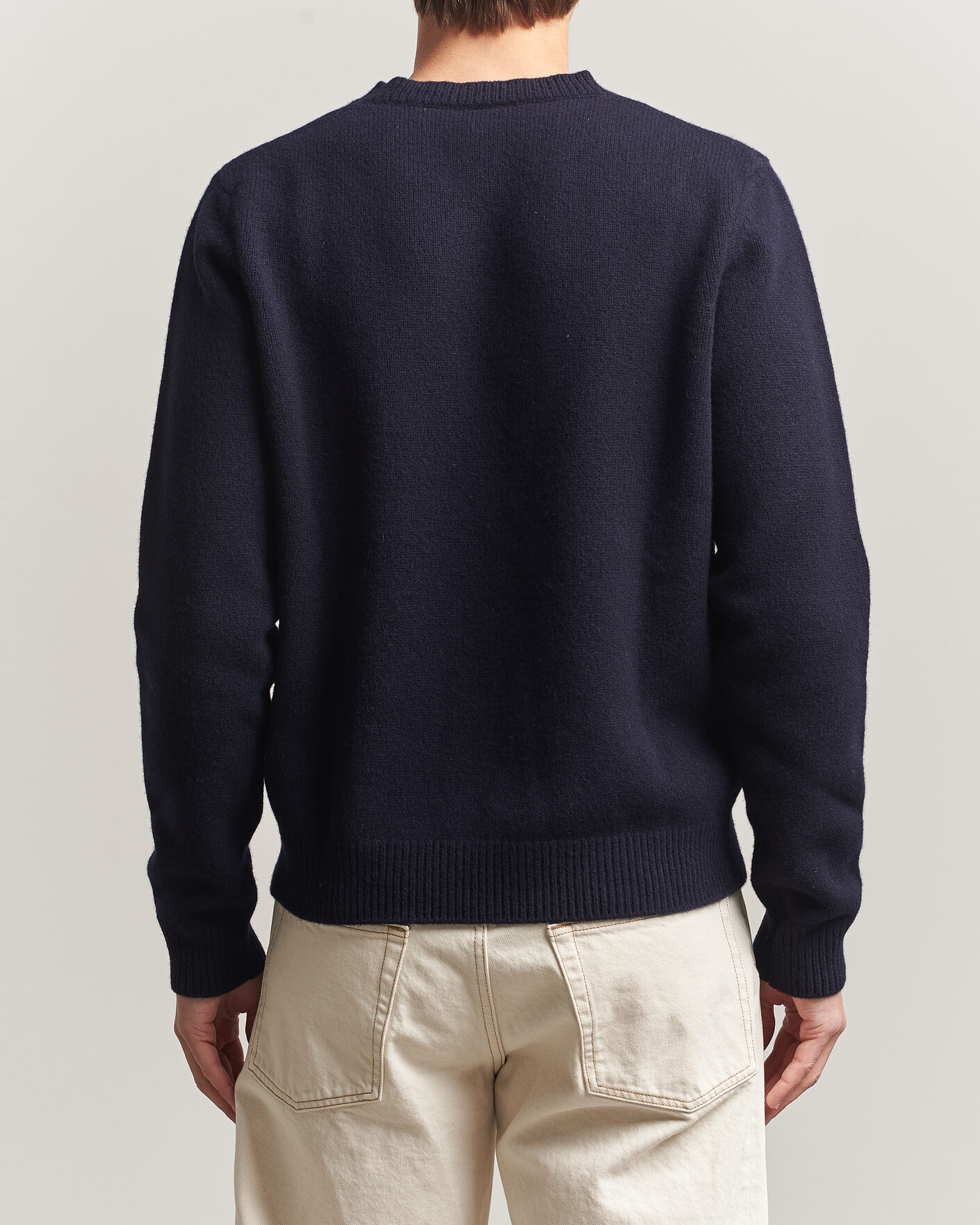 Herren | Pullover | A.P.C. | Edmond Wool Knitted Sweater Dark Navy
