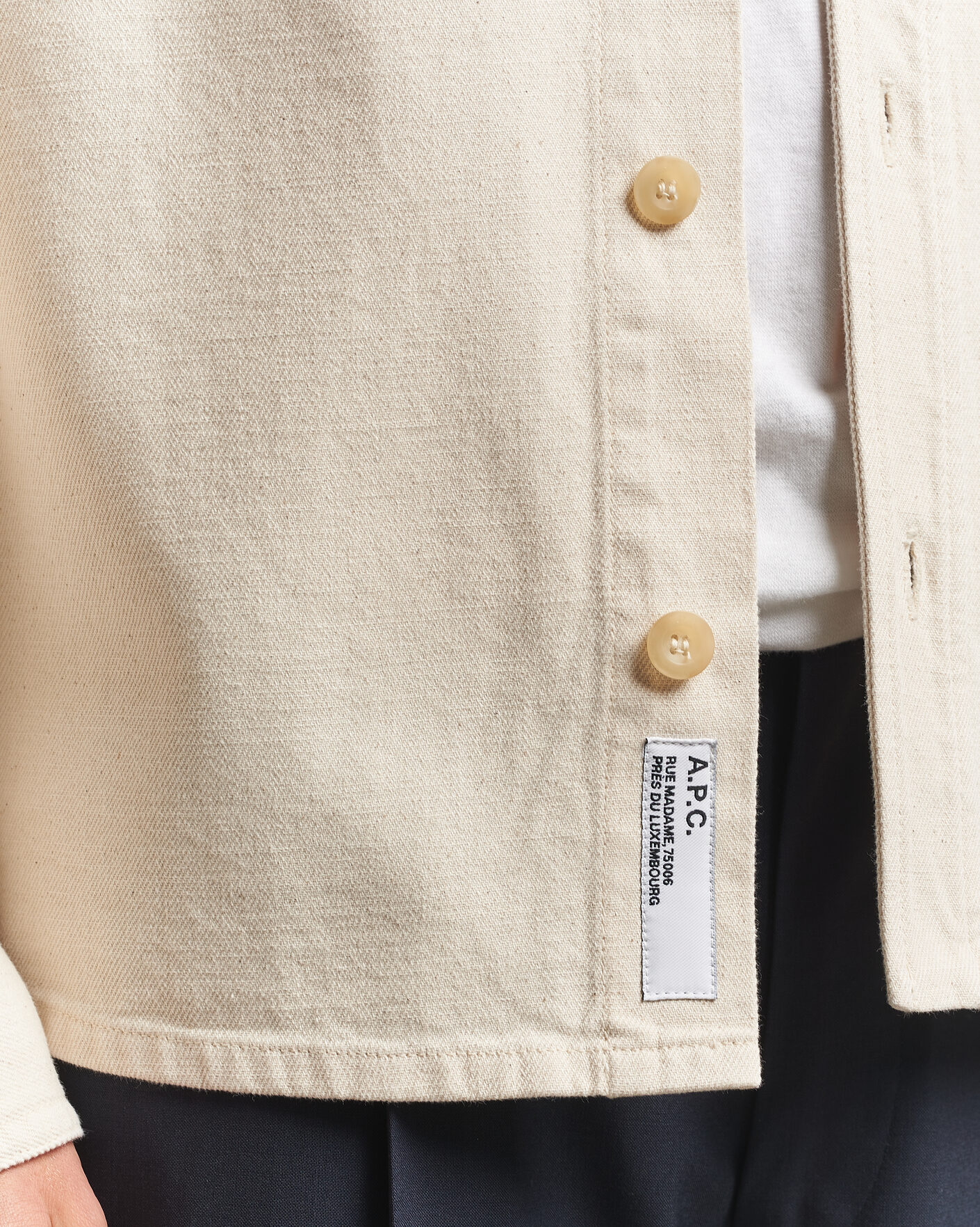 Herren | Hemden | A.P.C. | Basile Overshirt Off White