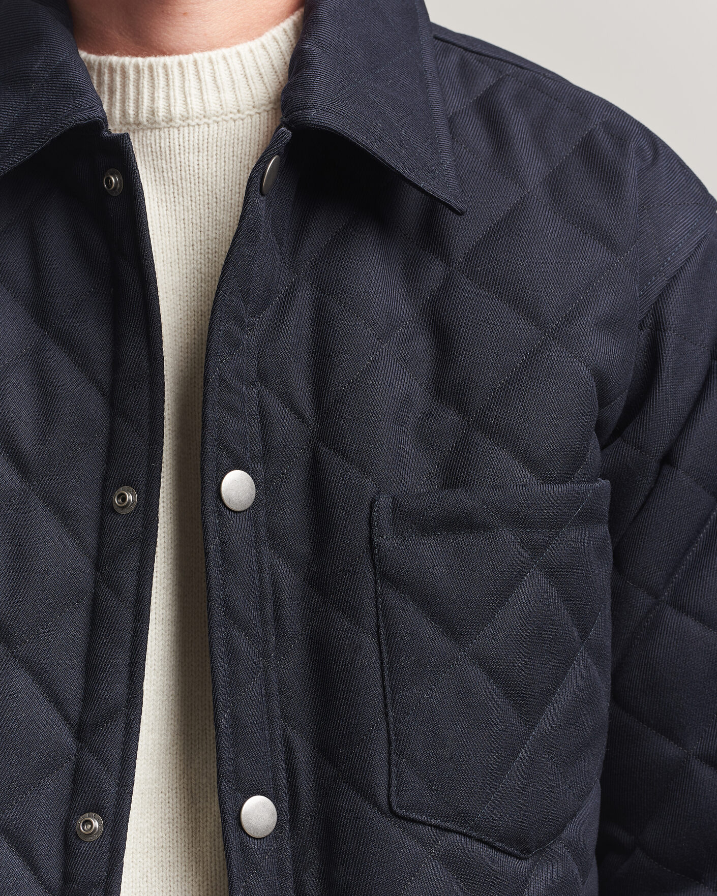 Herren | Jacken | A.P.C. | Georges Quilted Jacket Dark Navy