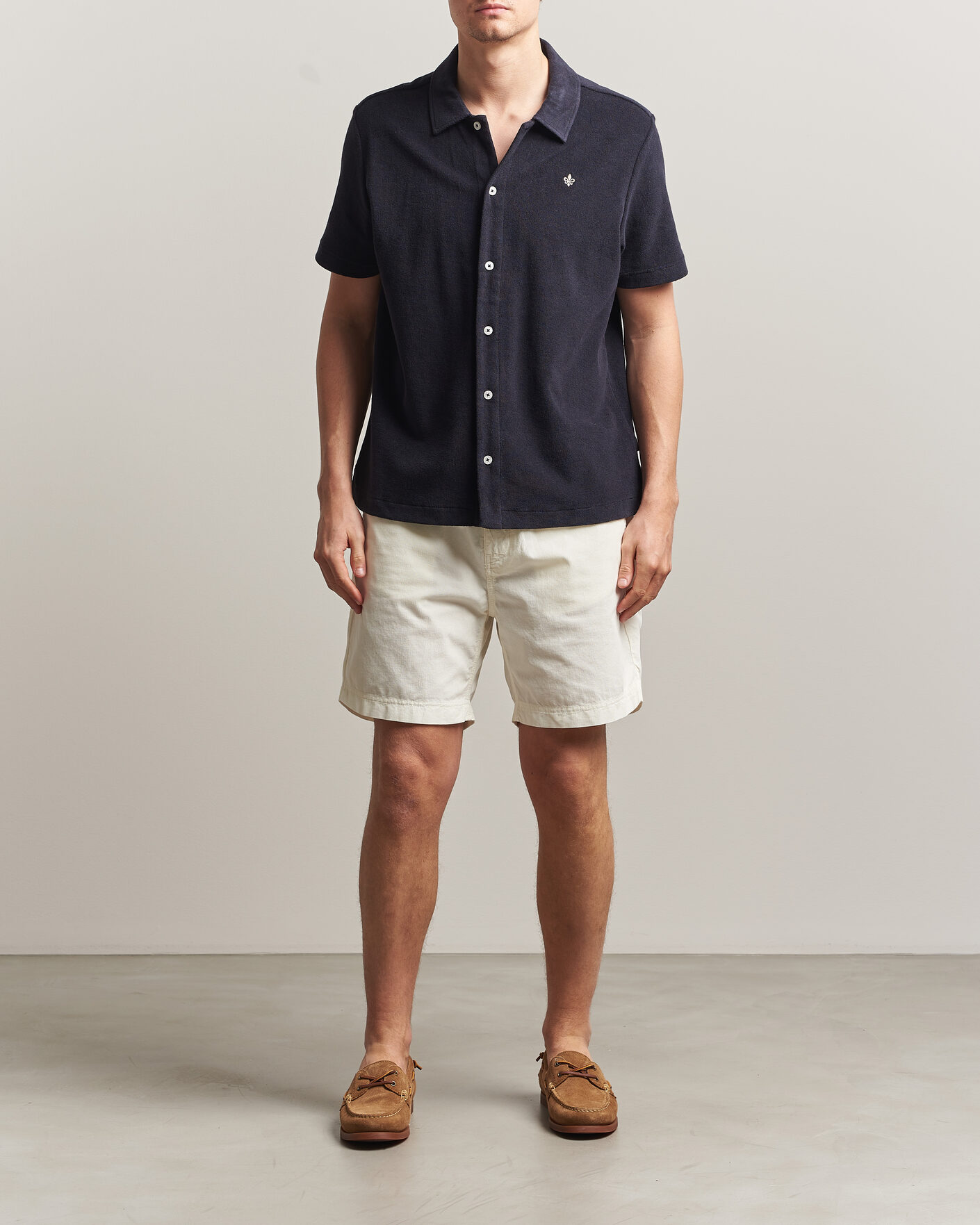 Herren | Shorts | Morris | Fenix Summer Cord Shorts Off White