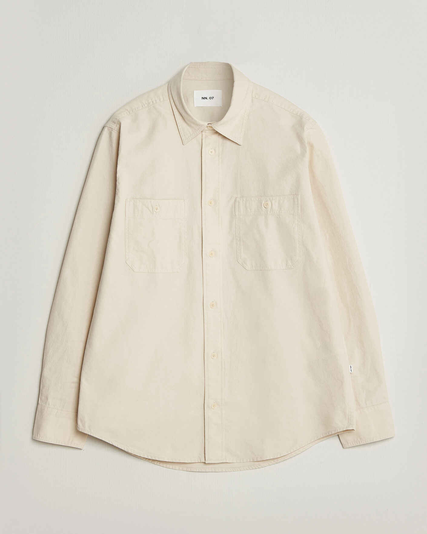 Herren |  | NN07 | Colby Twill Overshirt Ivory