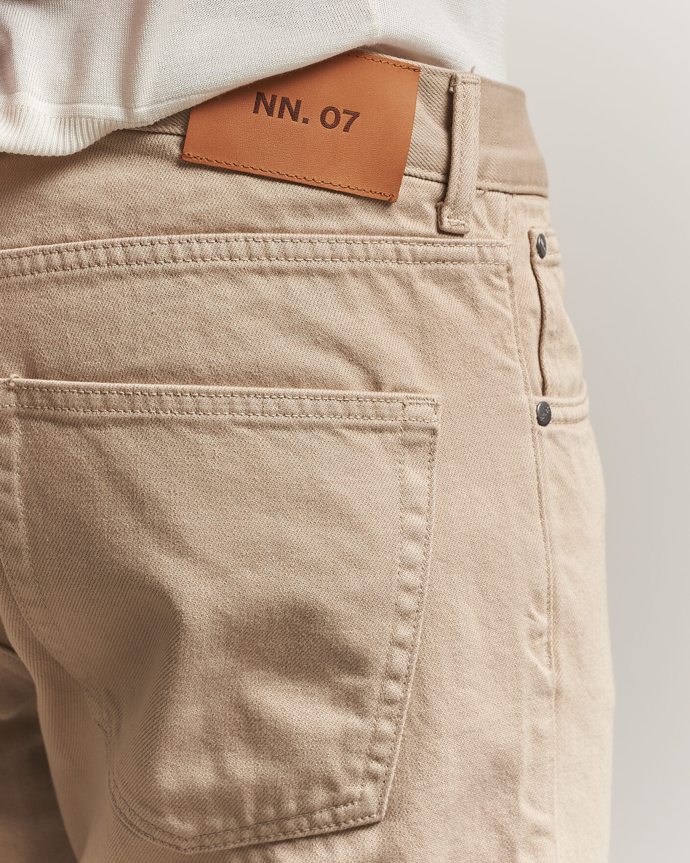 Herren | Hosen | NN07 | Sonny Straight Fit 5-Pocket Pants Oat