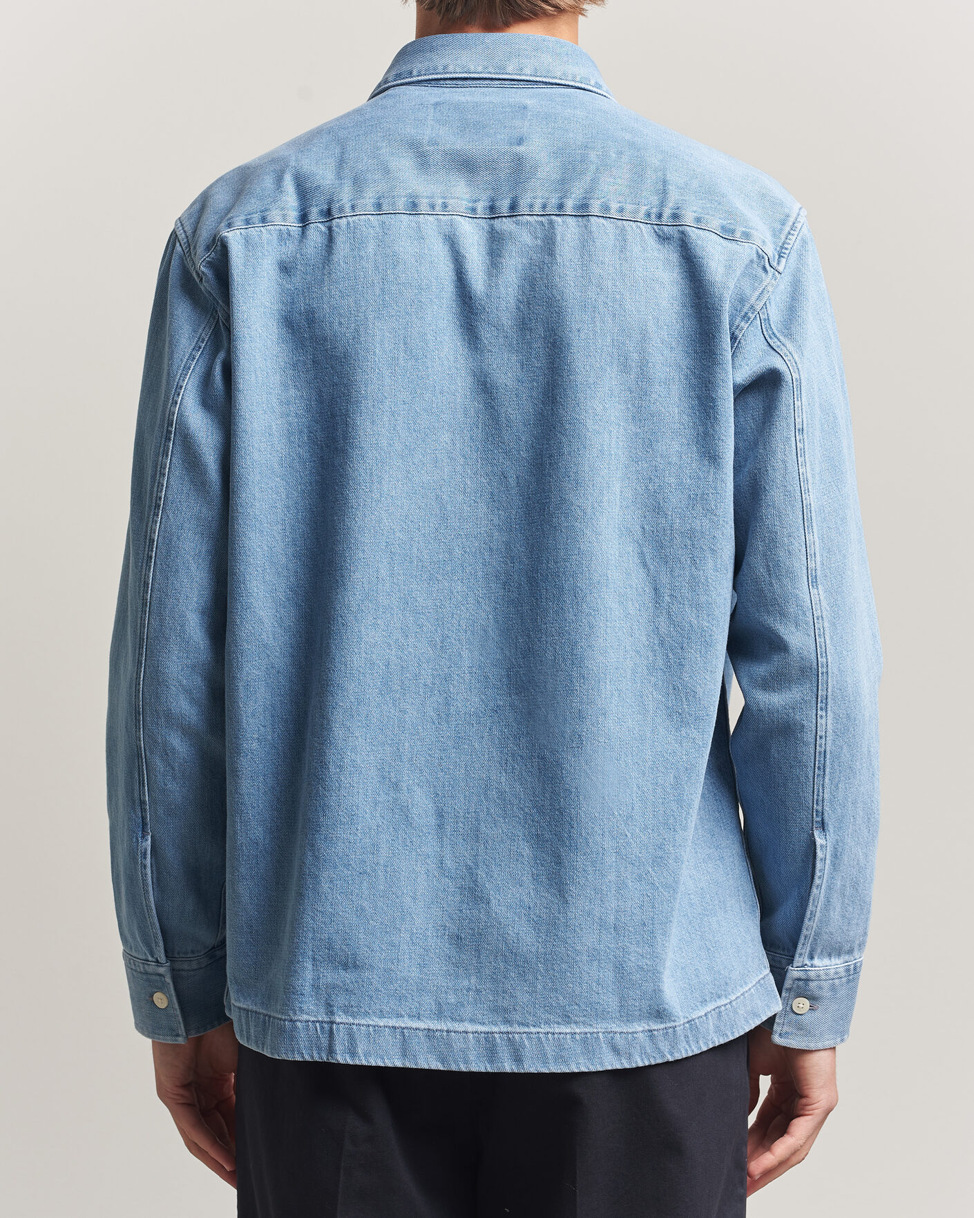 Herren | Hemden | NN07 | Freddy Denim Overshirt Light Blue