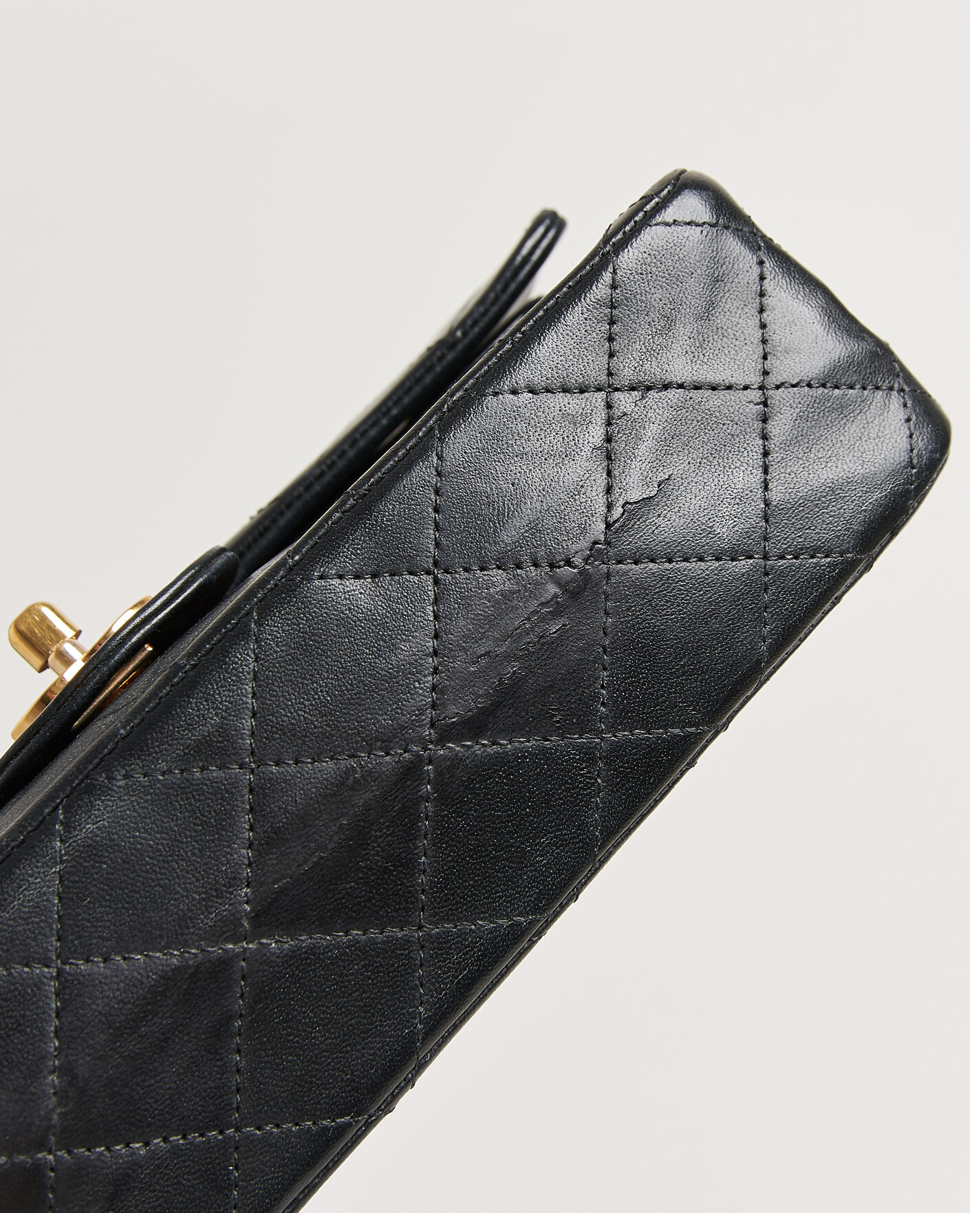 Herren | Chanel Pre-Owned Classic Small Double Flap Bag Black | Chanel Pre-Owned | Classic Small Double Flap Bag Black