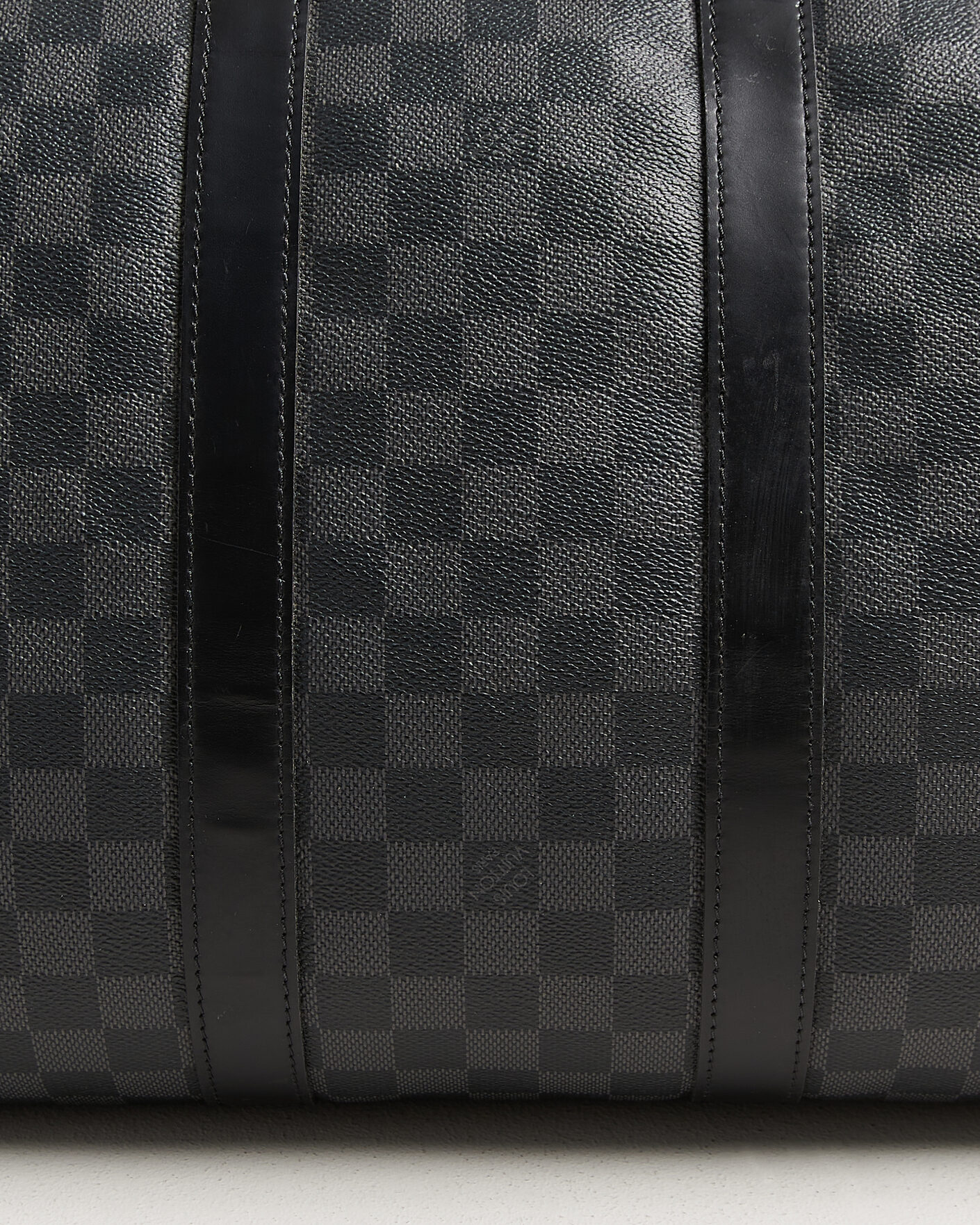 Herren | Pre-Owned & Vintage Bags | Louis Vuitton Pre-Owned | Keepall 45 Bandouliére Damier Graphite
