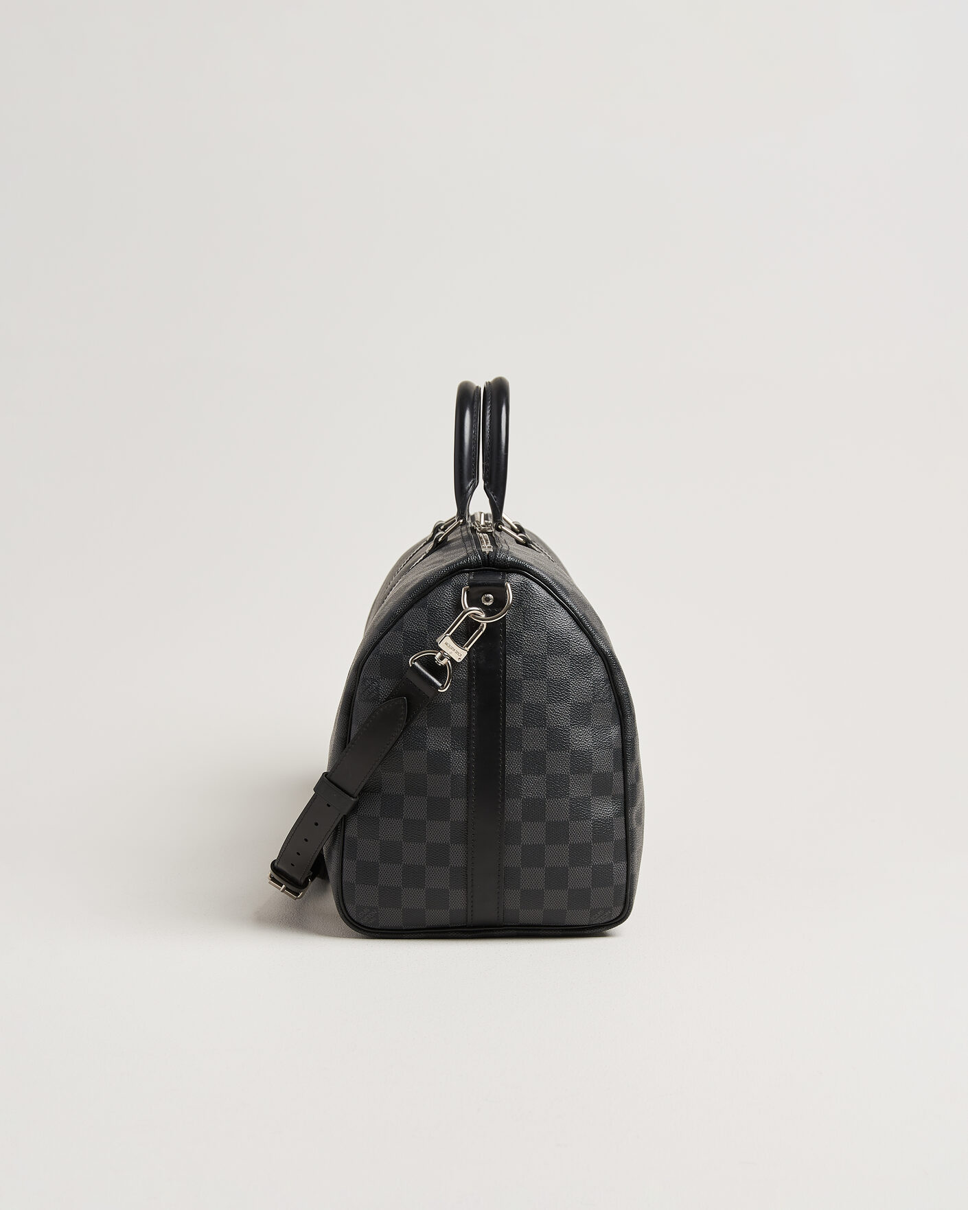 Herren | Pre-Owned & Vintage Bags | Louis Vuitton Pre-Owned | Keepall 45 Bandouliére Damier Graphite
