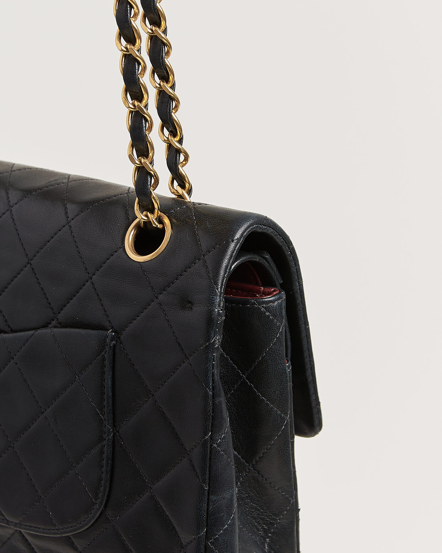 Herren | Pre-Owned & Vintage Bags | Chanel Pre-Owned | Classic Medium Double Flap Bag Black