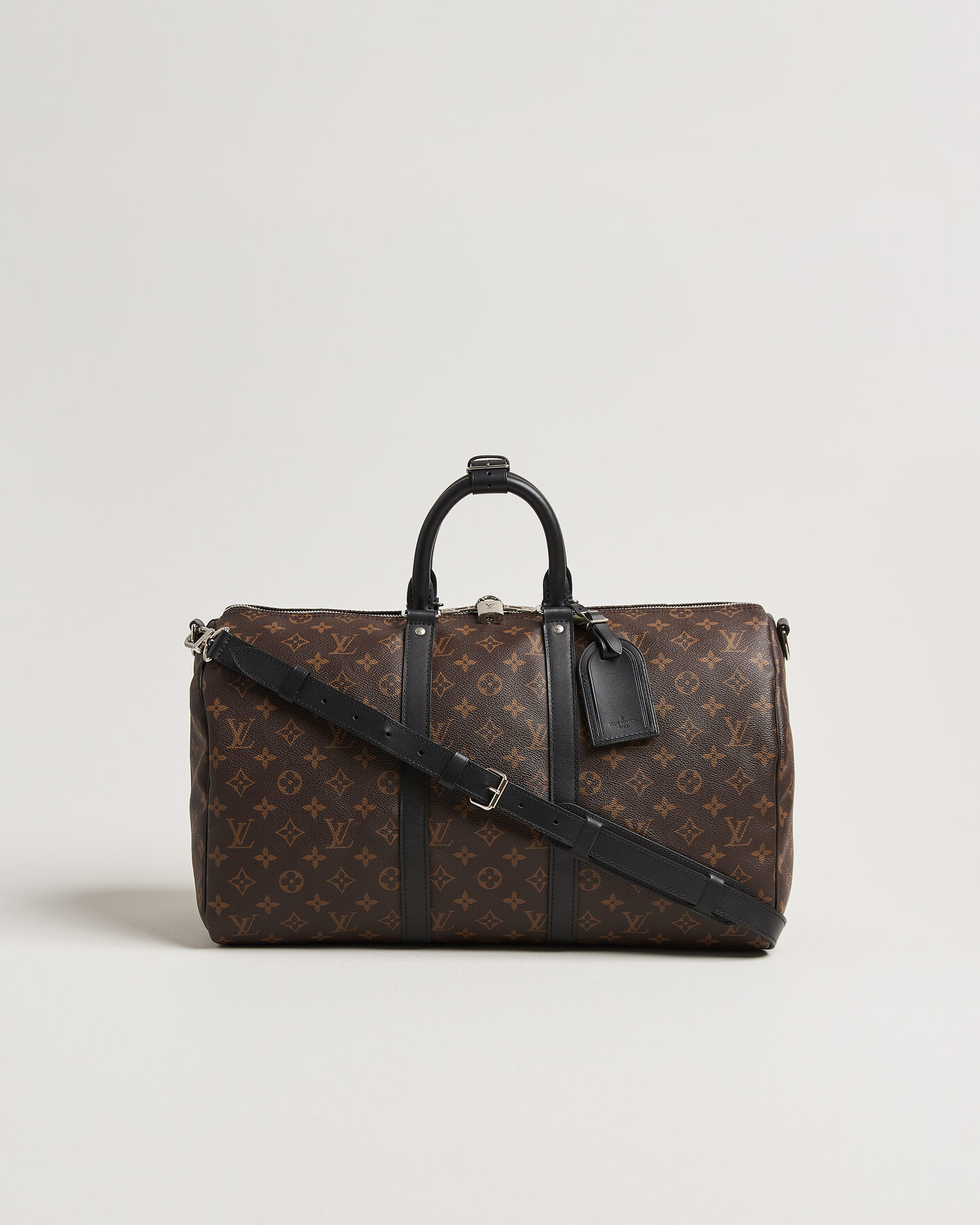 Herren | Pre-Owned & Vintage Bags | Louis Vuitton Pre-Owned | Keepall 45 Bandouliére Monogram Macassar