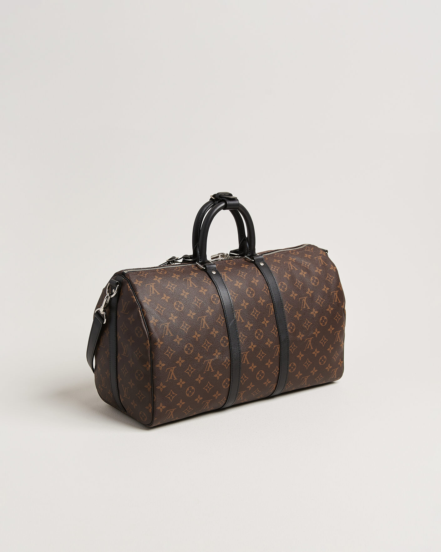 Herren | Pre-Owned & Vintage Bags | Louis Vuitton Pre-Owned | Keepall 45 Bandouliére Monogram Macassar