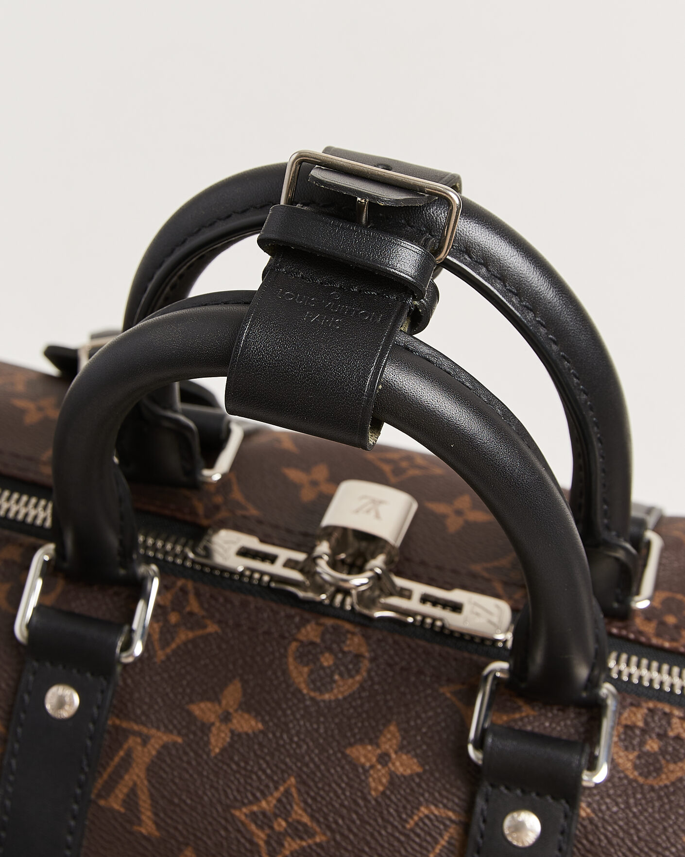 Herren | Pre-Owned & Vintage Bags | Louis Vuitton Pre-Owned | Keepall 45 Bandouliére Monogram Macassar
