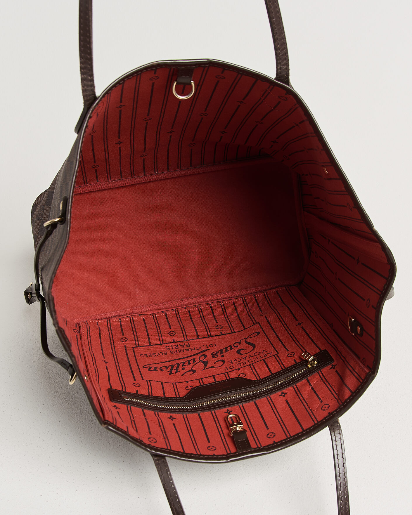 Herren | Pre-Owned & Vintage Bags | Louis Vuitton Pre-Owned | Neverfull MM Damier Ebene