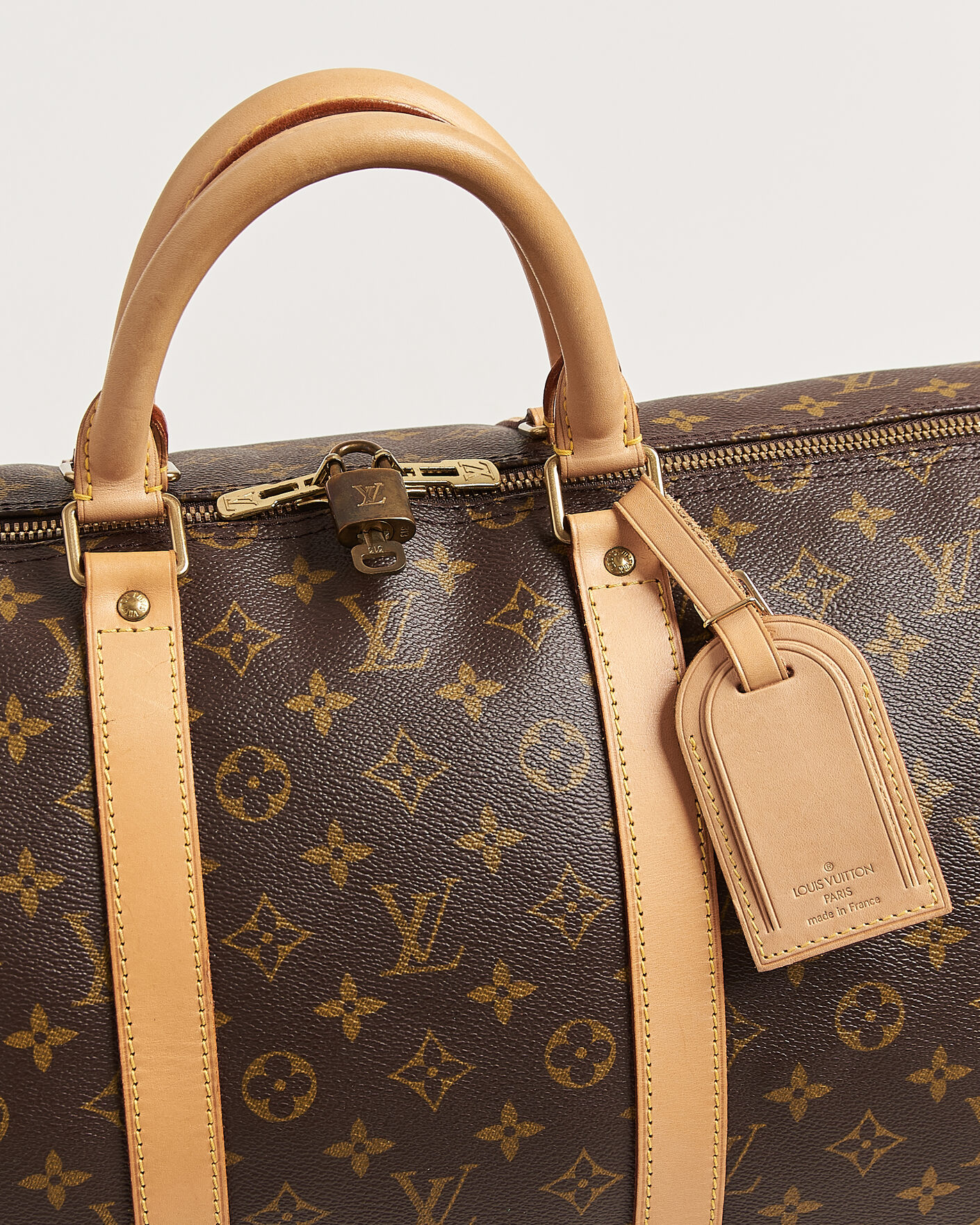 Herren | Pre-Owned & Vintage Bags | Louis Vuitton Pre-Owned | Keepall 55 Bandouliére Monogram