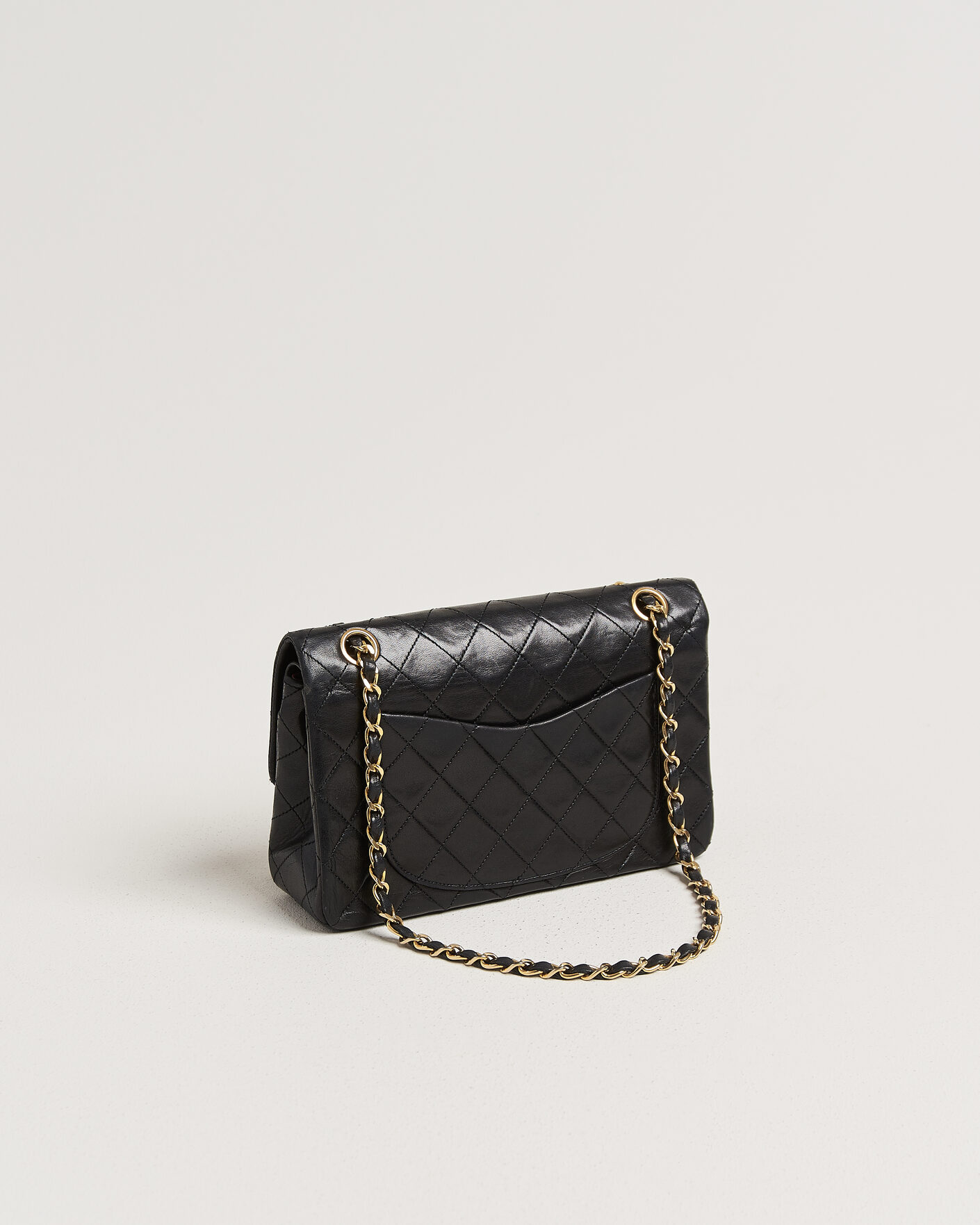 Herren | Pre-Owned & Vintage Bags | Chanel Pre-Owned | Classic Small Double Flap Bag Black