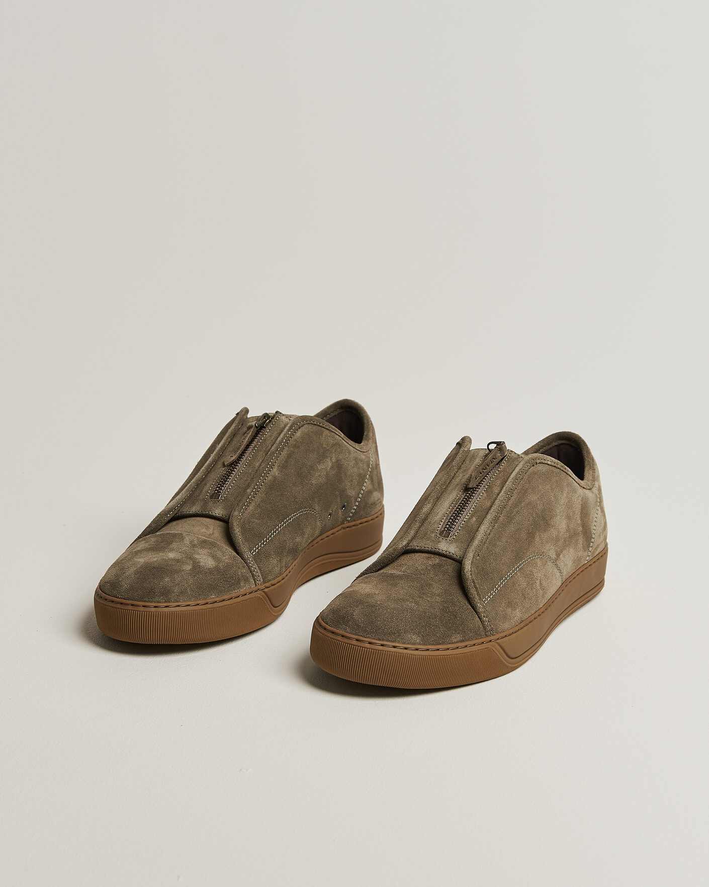 Herren | Sneaker | Lanvin | DBB1 Zip Sneakers Khaki