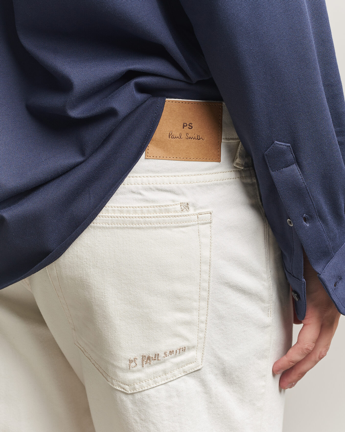 Herren | Jeans | PS Paul Smith | Relaxed Tapered Fit Jeans Off White