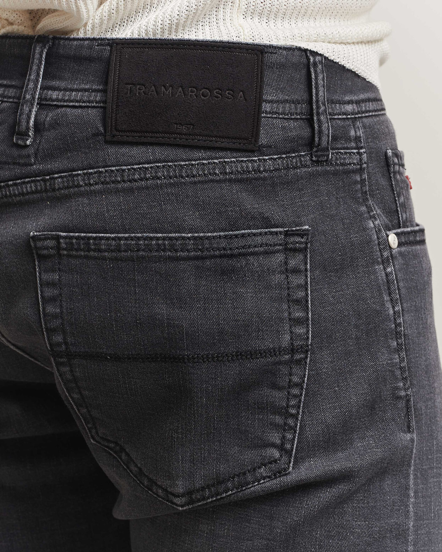 Herren | Jeans | Tramarossa | Michelangelo Stretch Relax Jeans Carbon Grey