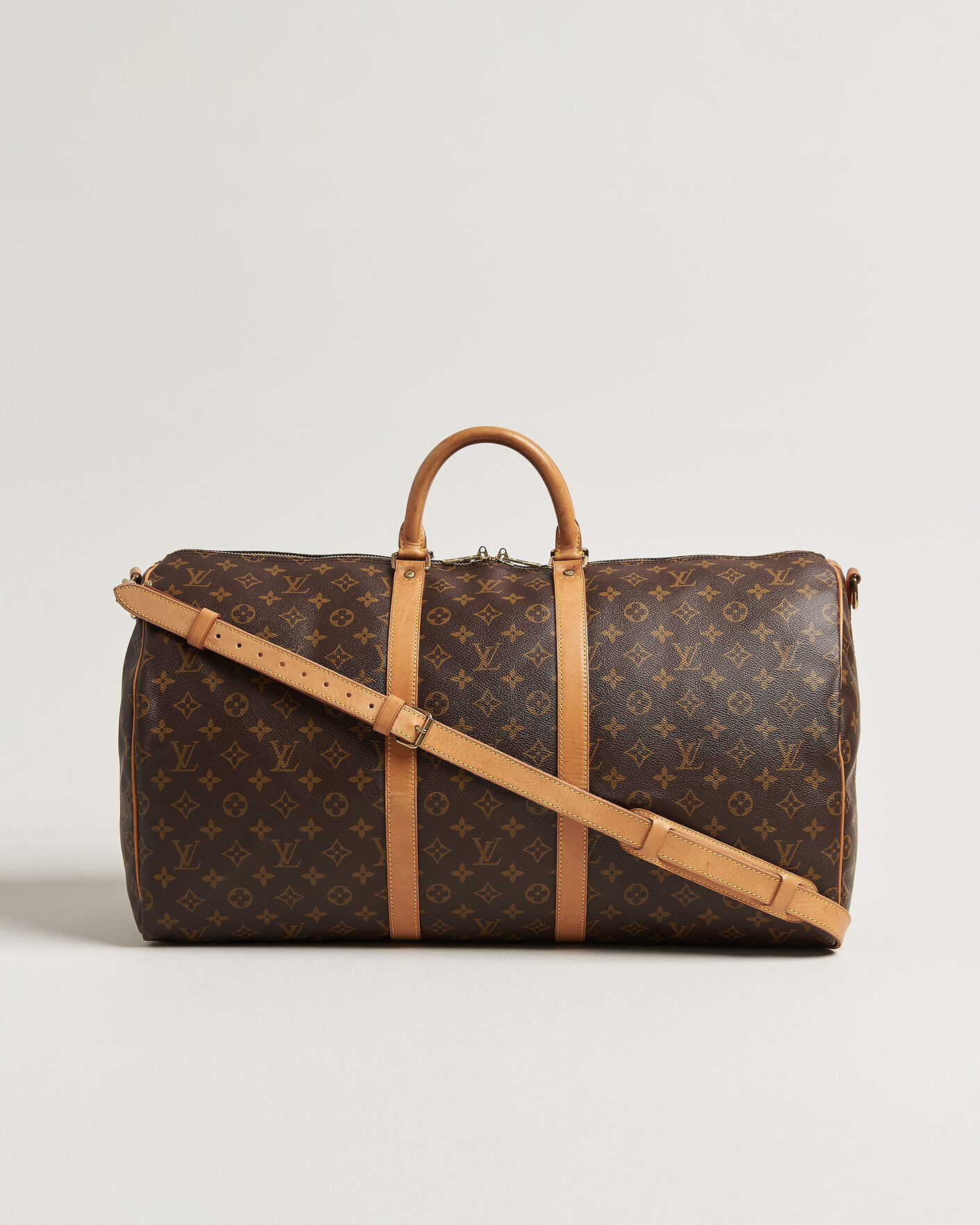 Herren | Pre-Owned & Vintage Bags | Louis Vuitton Pre-Owned | Keepall 55 Bandouliére Monogram