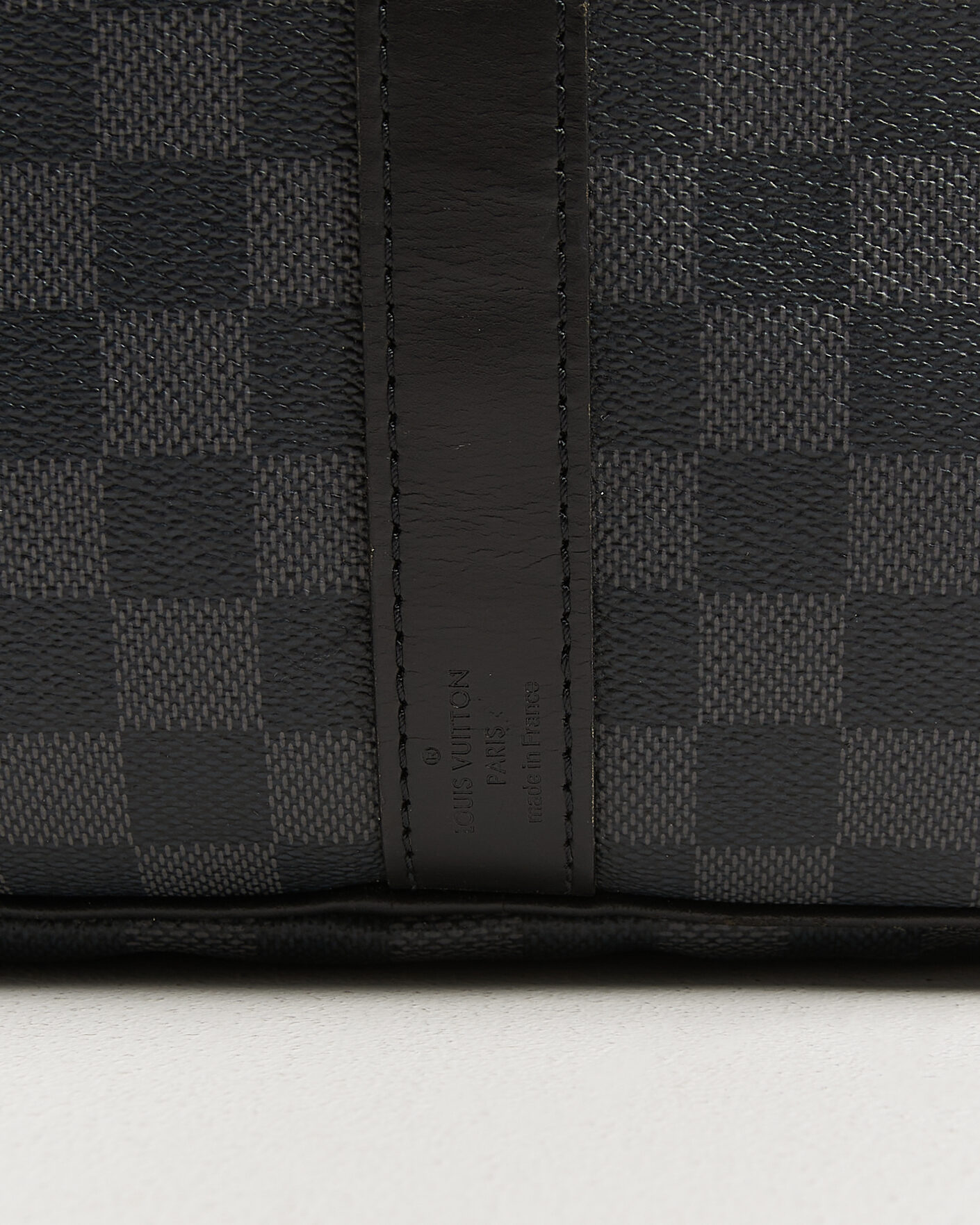 Herren | Pre-Owned & Vintage Bags | Louis Vuitton Pre-Owned | Keepall 55 Bandouliére Damier Graphite