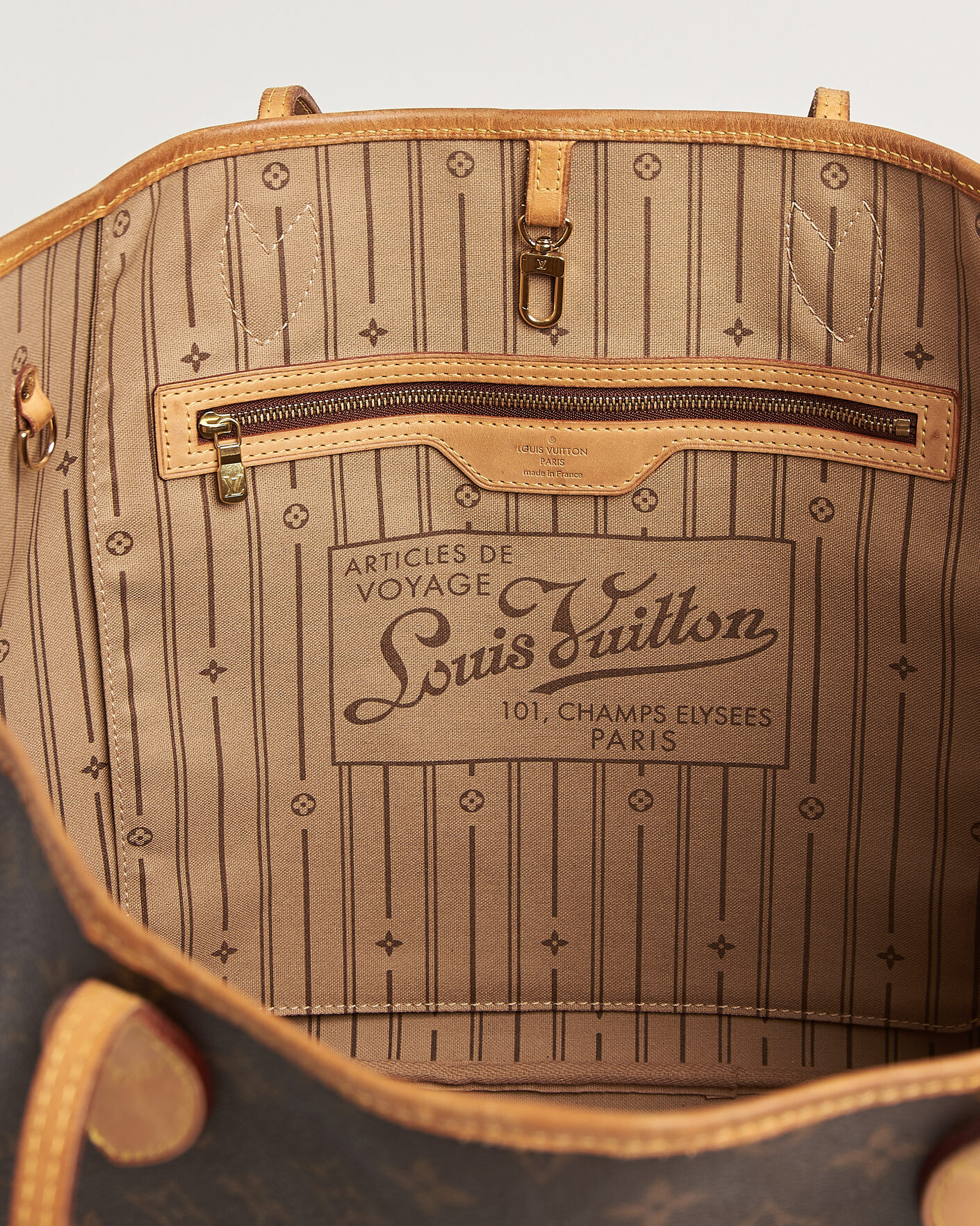 Herren | Pre-Owned & Vintage Bags | Louis Vuitton Pre-Owned | Neverfull GM Monogram