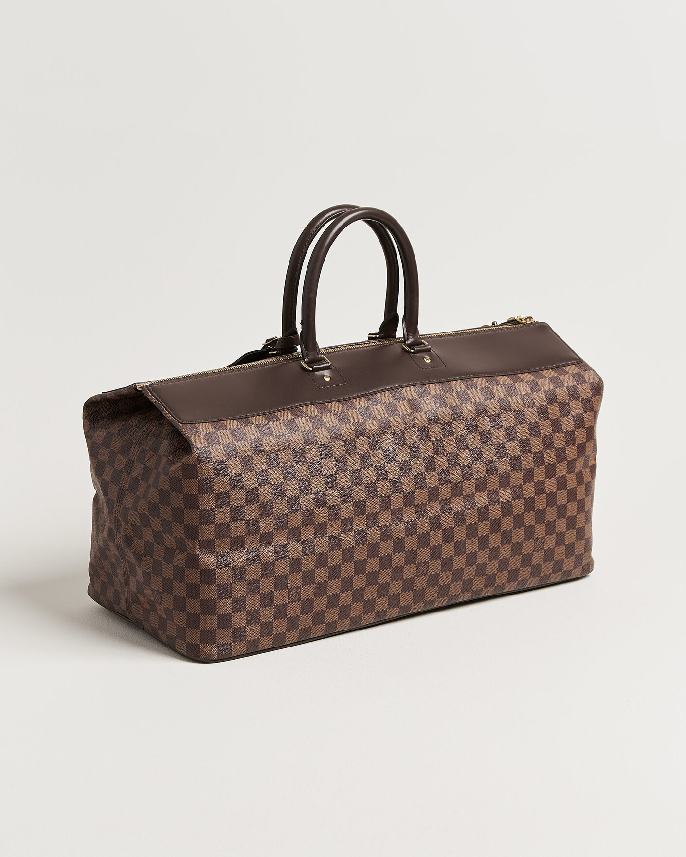 Herren | Pre-Owned & Vintage Bags | Louis Vuitton Pre-Owned | Greenwich GM Travel Bag Damier Ebene