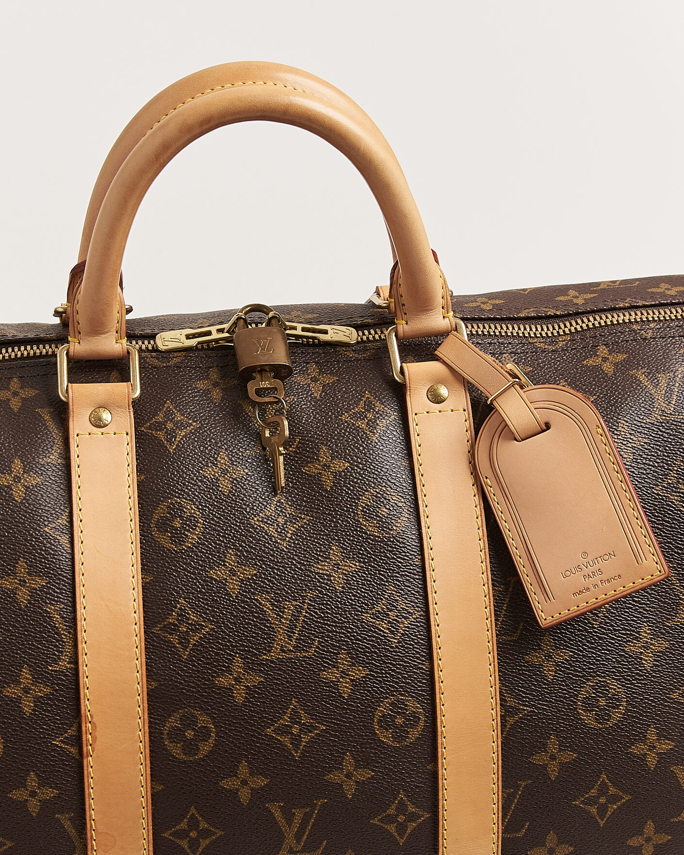 Herren | Pre-Owned & Vintage Bags | Louis Vuitton Pre-Owned | Keepall 55 Bandouliére Monogram