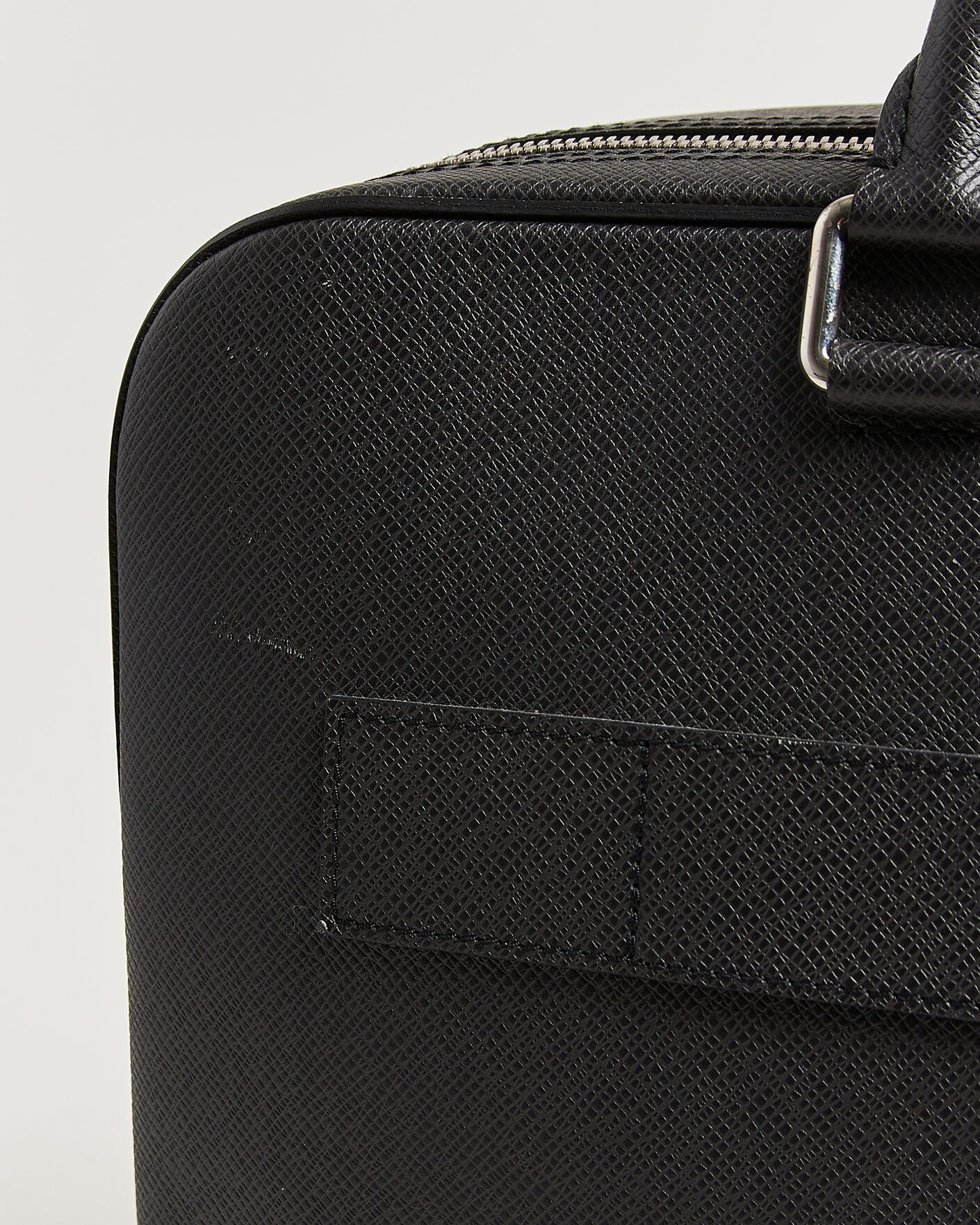 Herren | Pre-Owned & Vintage Bags | Louis Vuitton Pre-Owned | Overnight Bag Taiga Leather Black