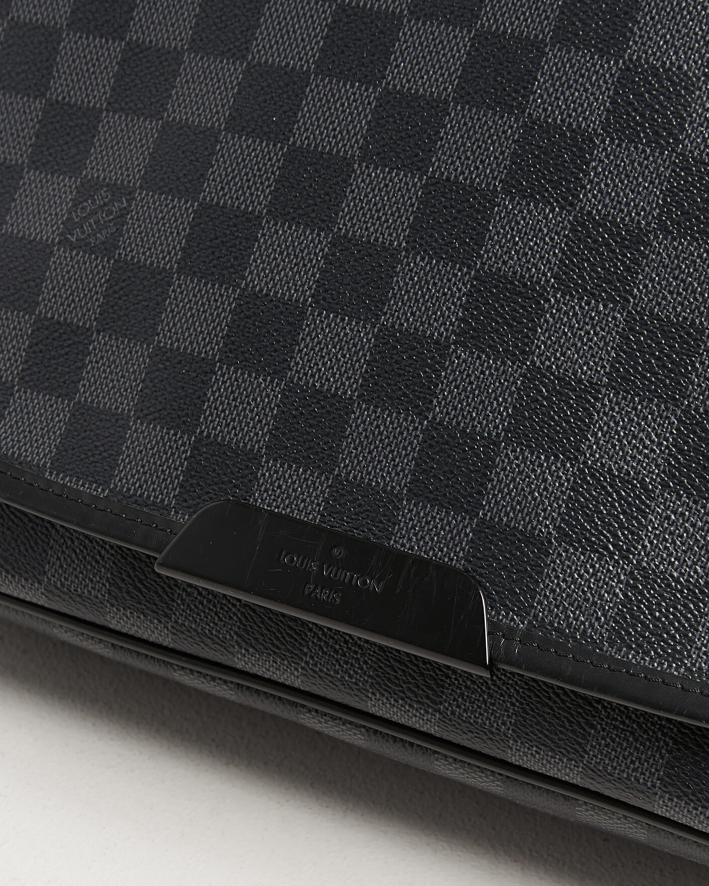 Herren | Pre-Owned & Vintage Bags | Louis Vuitton Pre-Owned | Daniel MM Shoulder Bag Damier Graphite