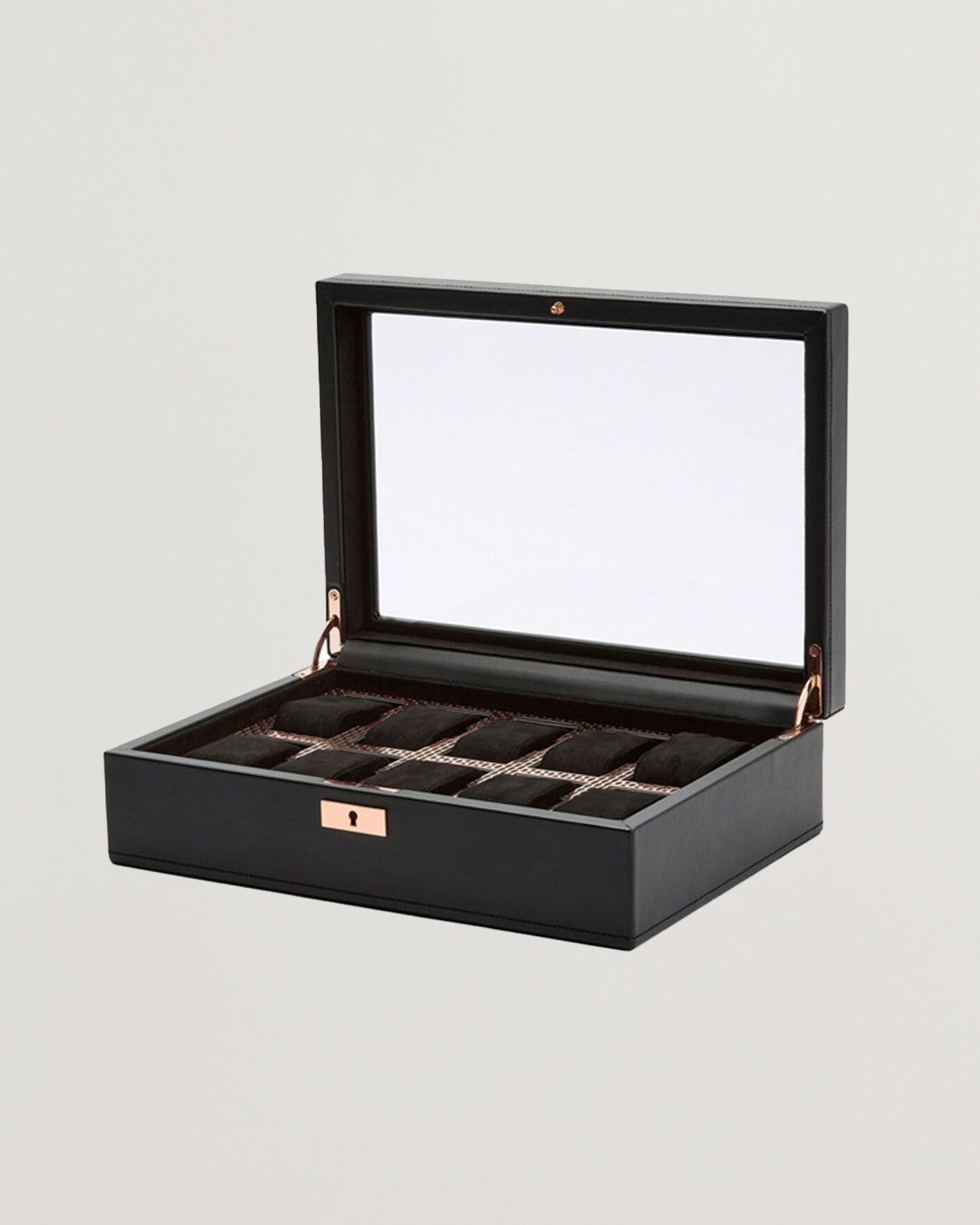 Herren | Uhren- und Schmuckkasten | WOLF | Axis 10-Piece Watch Box Copper