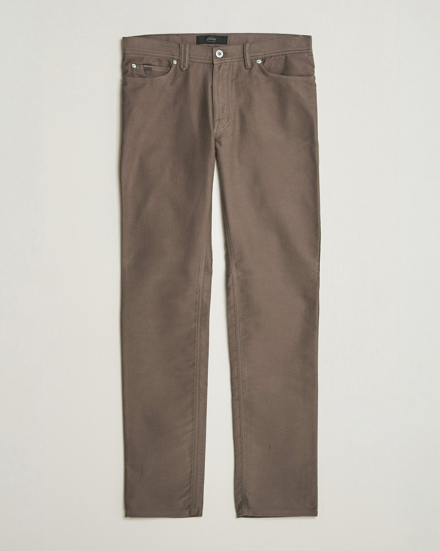 Herren | Hosen | Brioni | 5-Pocket Moleskine Pants Grey