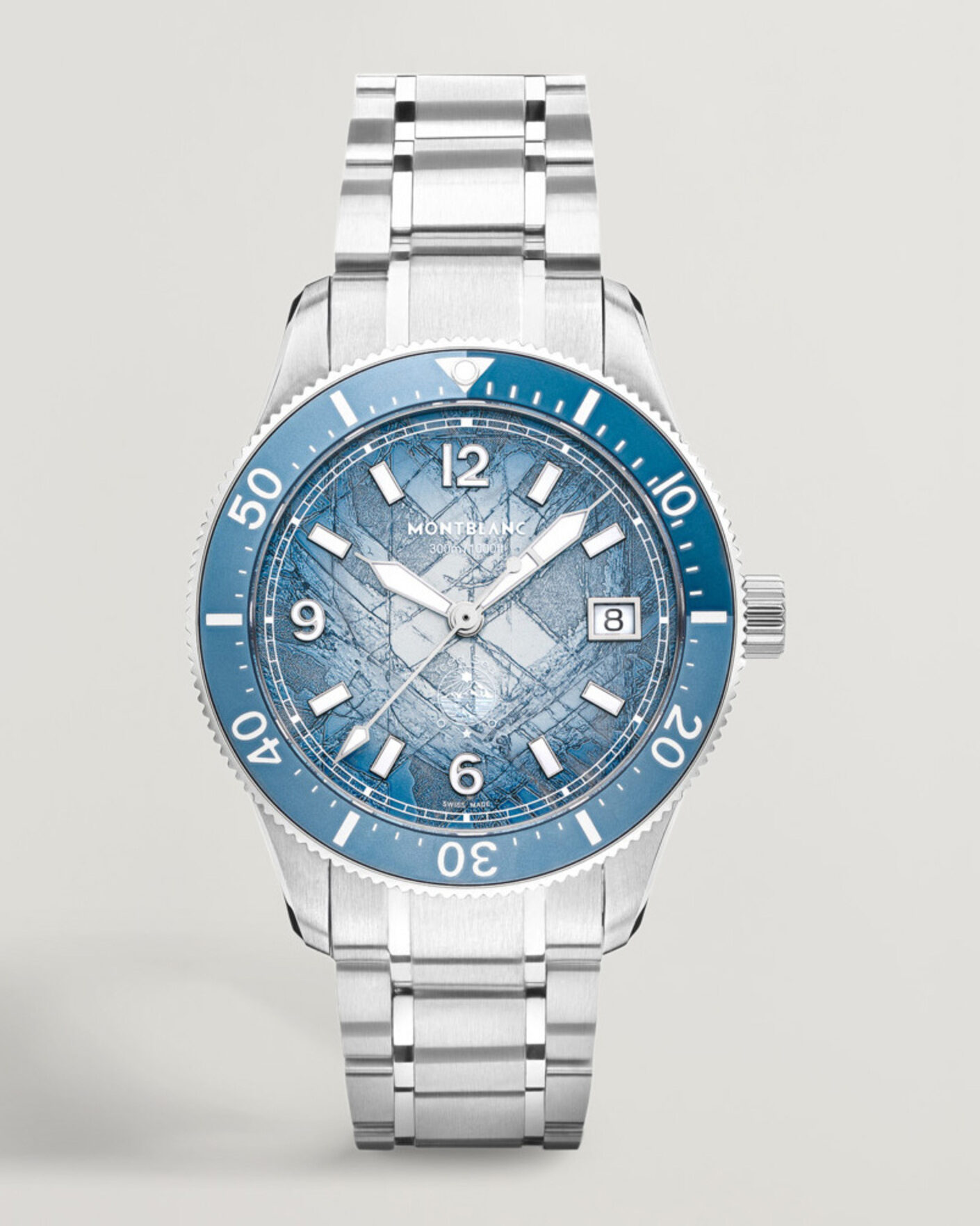 Herren | Montblanc Iced Sea Automatic Date 0 Oxygen Light Blue | Montblanc | Iced Sea Automatic Date 0 Oxygen Light Blue