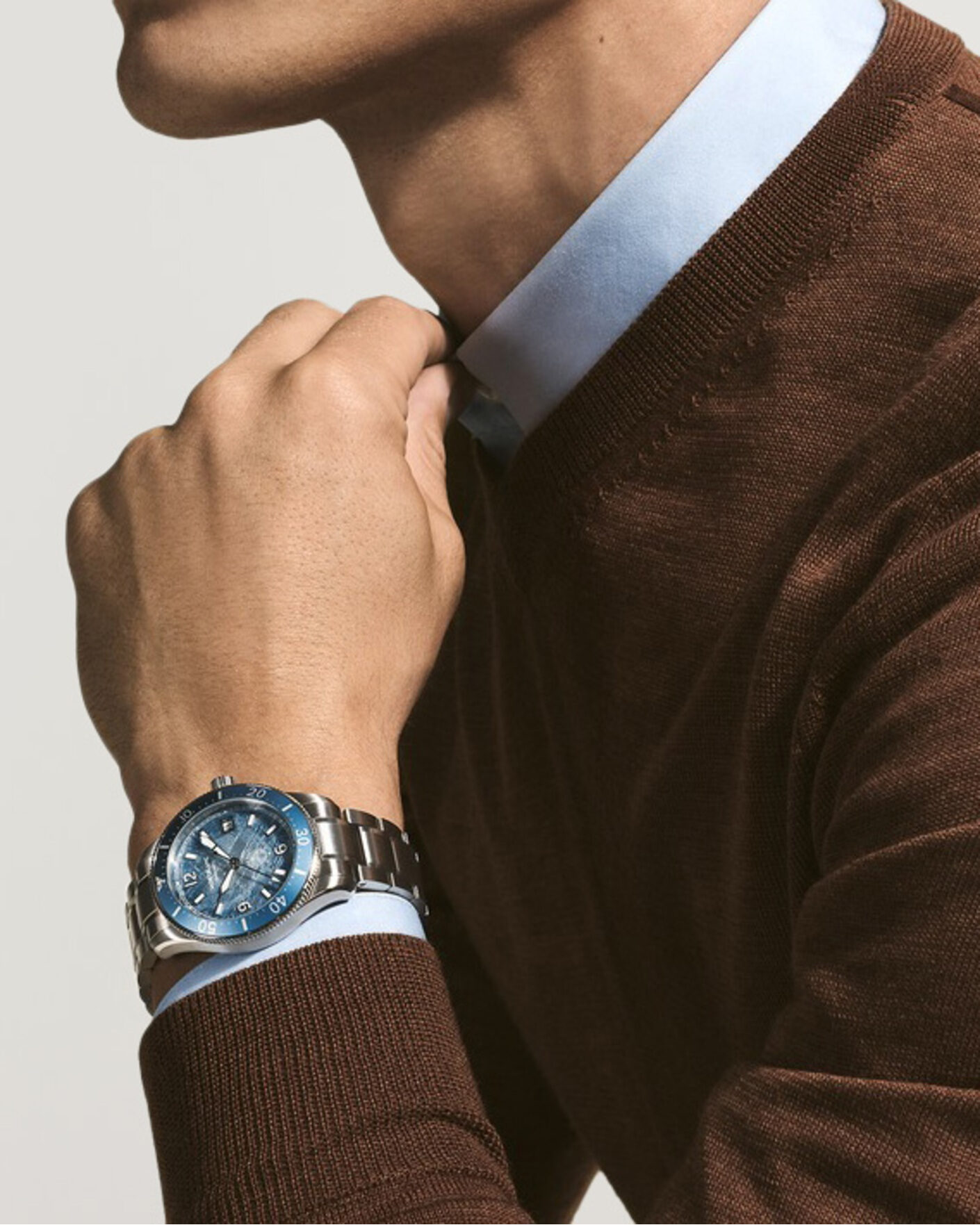 Herren | Montblanc Iced Sea Automatic Date 0 Oxygen Light Blue | Montblanc | Iced Sea Automatic Date 0 Oxygen Light Blue