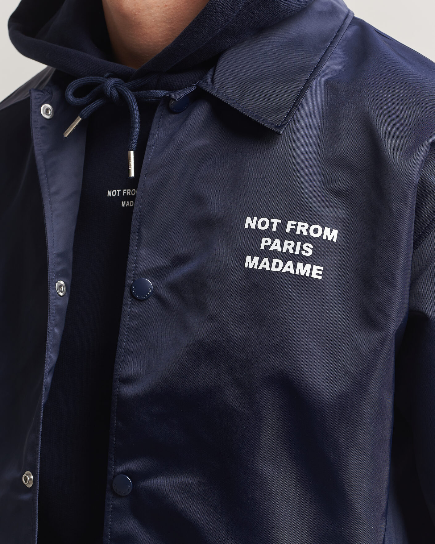 Herren | Jacken | Drôle de Monsieur | La Veste Slogan Jacket Navy