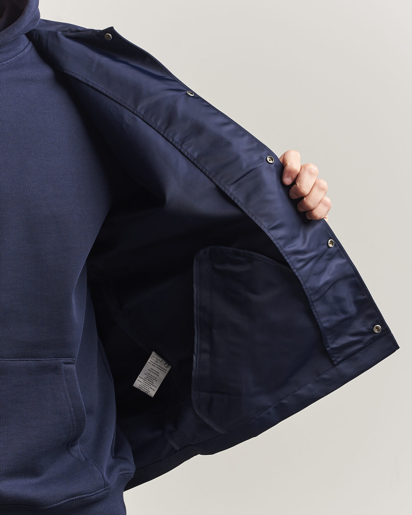 Herren | Jacken | Drôle de Monsieur | La Veste Slogan Jacket Navy