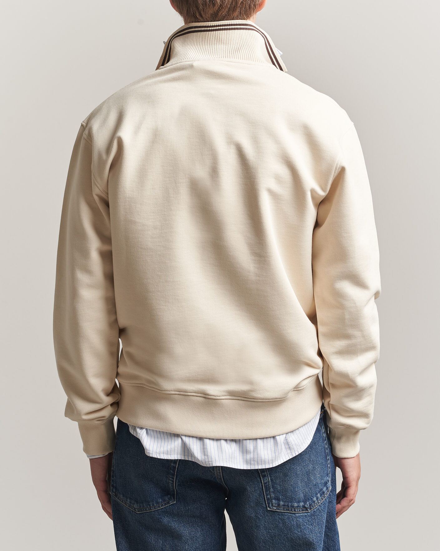 Herren | Pullover | Drôle de Monsieur | Tipped Rugger Light Sand