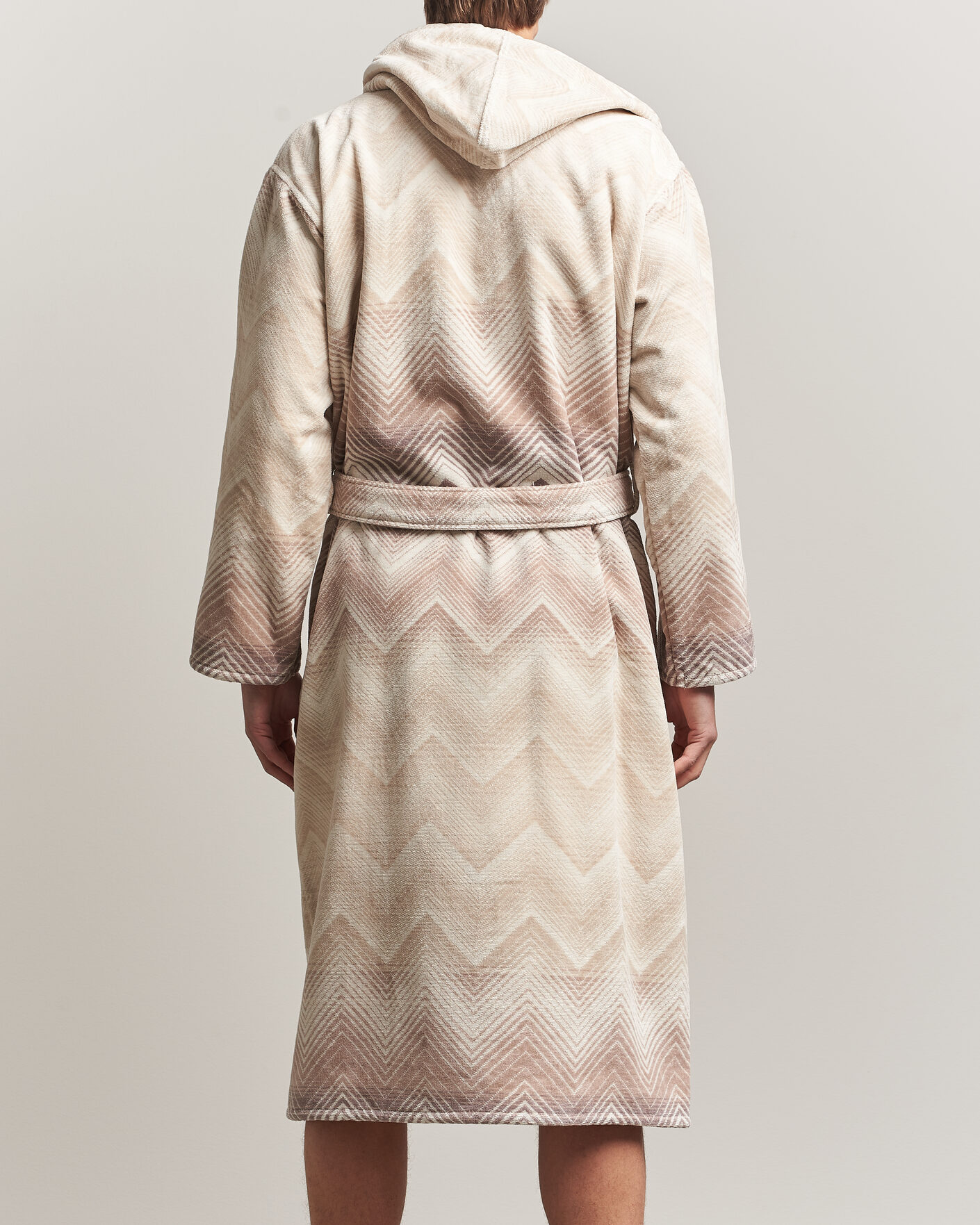 Herren | Schlafanzüge & Bademäntel | Missoni Home | Marea Hooded Bathrobe Beige