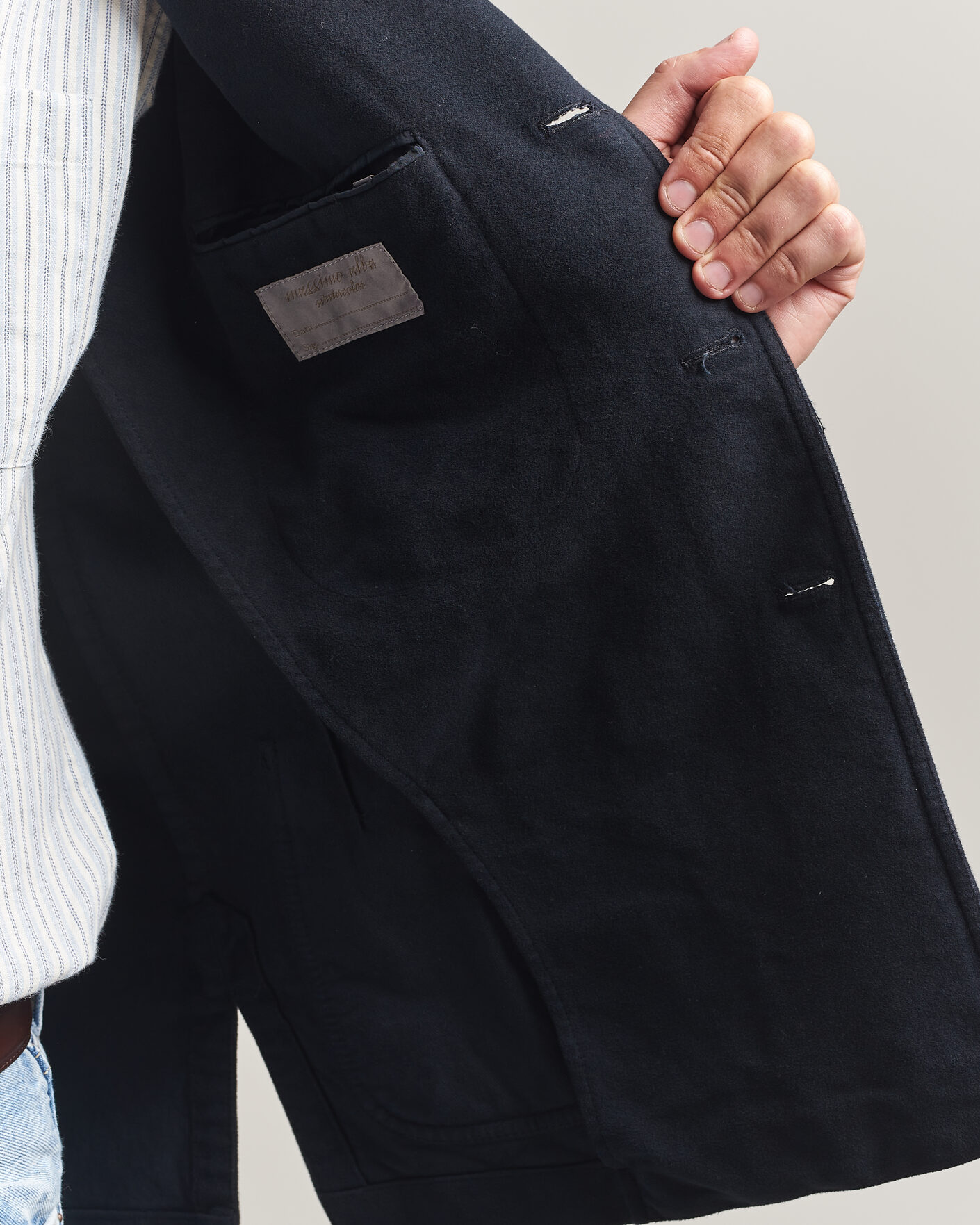Herren | Sakkos | Massimo Alba | Baglietto Moleskine Jacket Navy