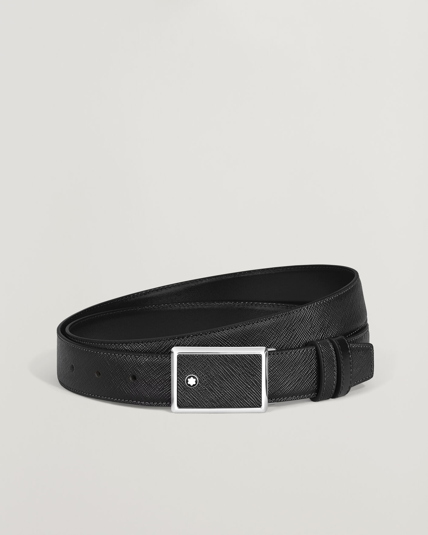 Herren | Gürtel | Montblanc | Buckle 30mm Leather Belt Black