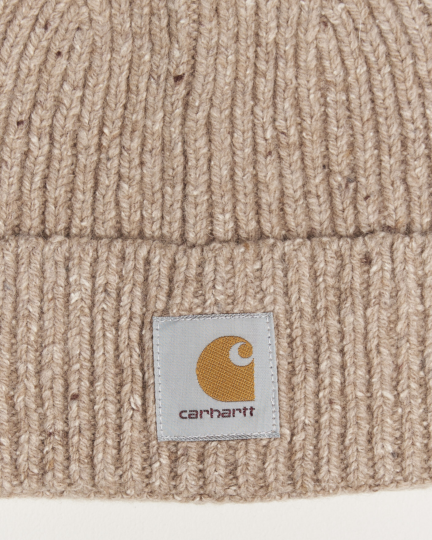 Herren | Mützen | Carhartt WIP | Anglistic Wool/Cotton Beanie Specled Fleur De Sel