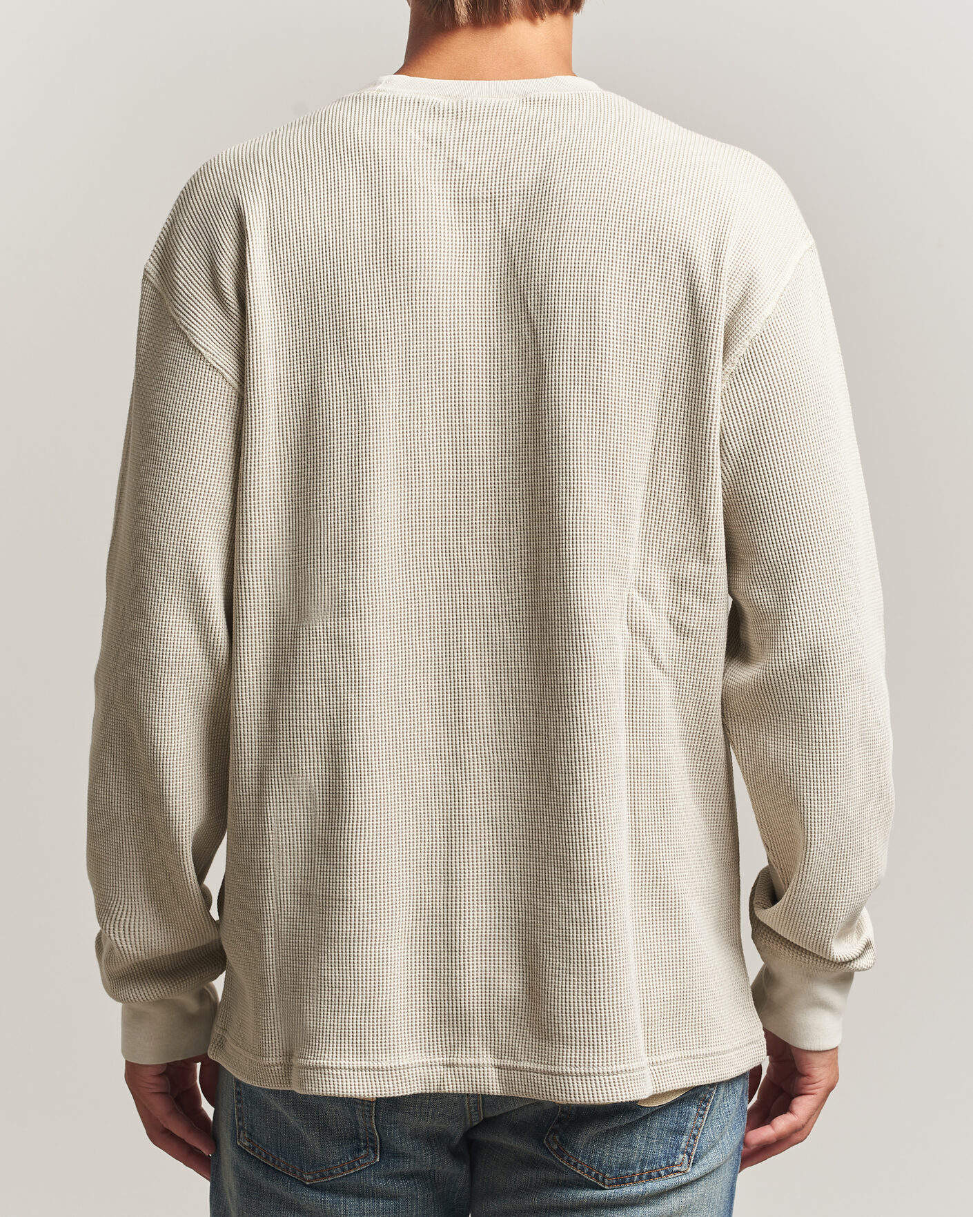 Herren | T-Shirts | Carhartt WIP | Long Sleeve Waffle T-Shirt Fleur De Sel