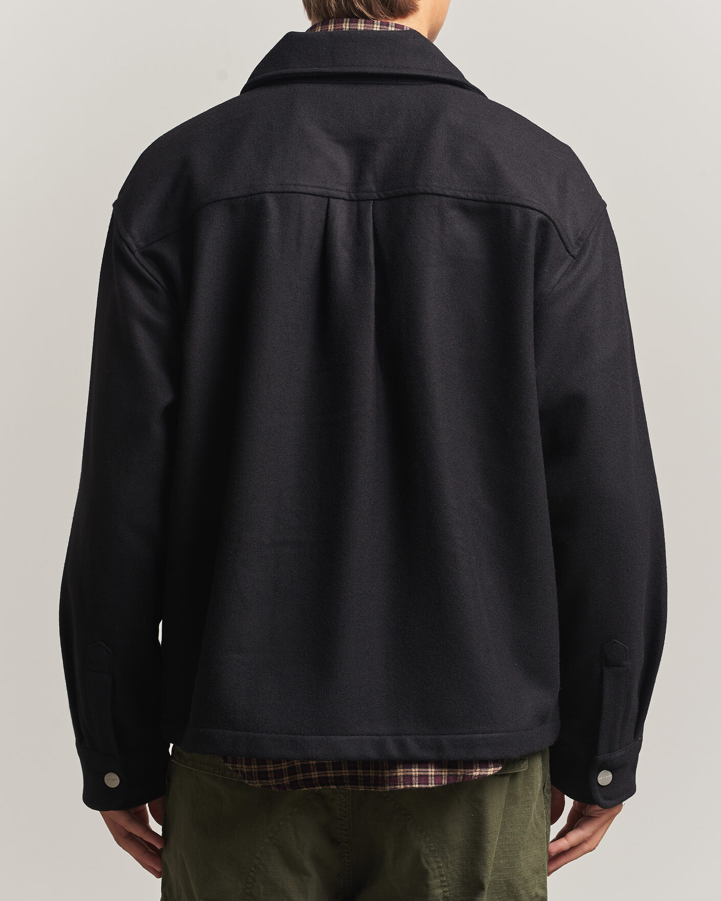 Herren | Hemden | Carhartt WIP | Atoka Wool Zip Shirt Jacket Black