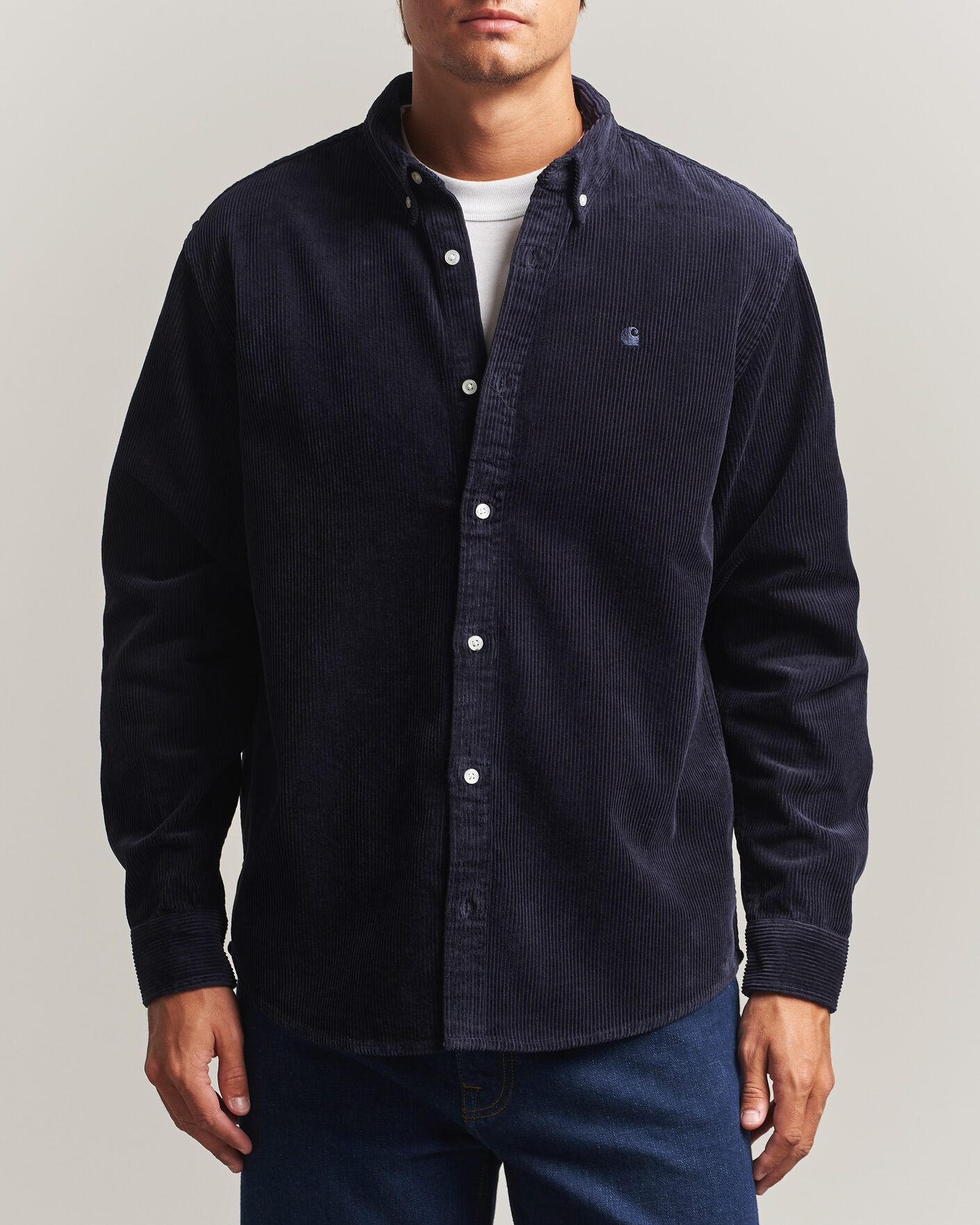 Herren | Hemden | Carhartt WIP | Madison Cord Shirt Dark Navy