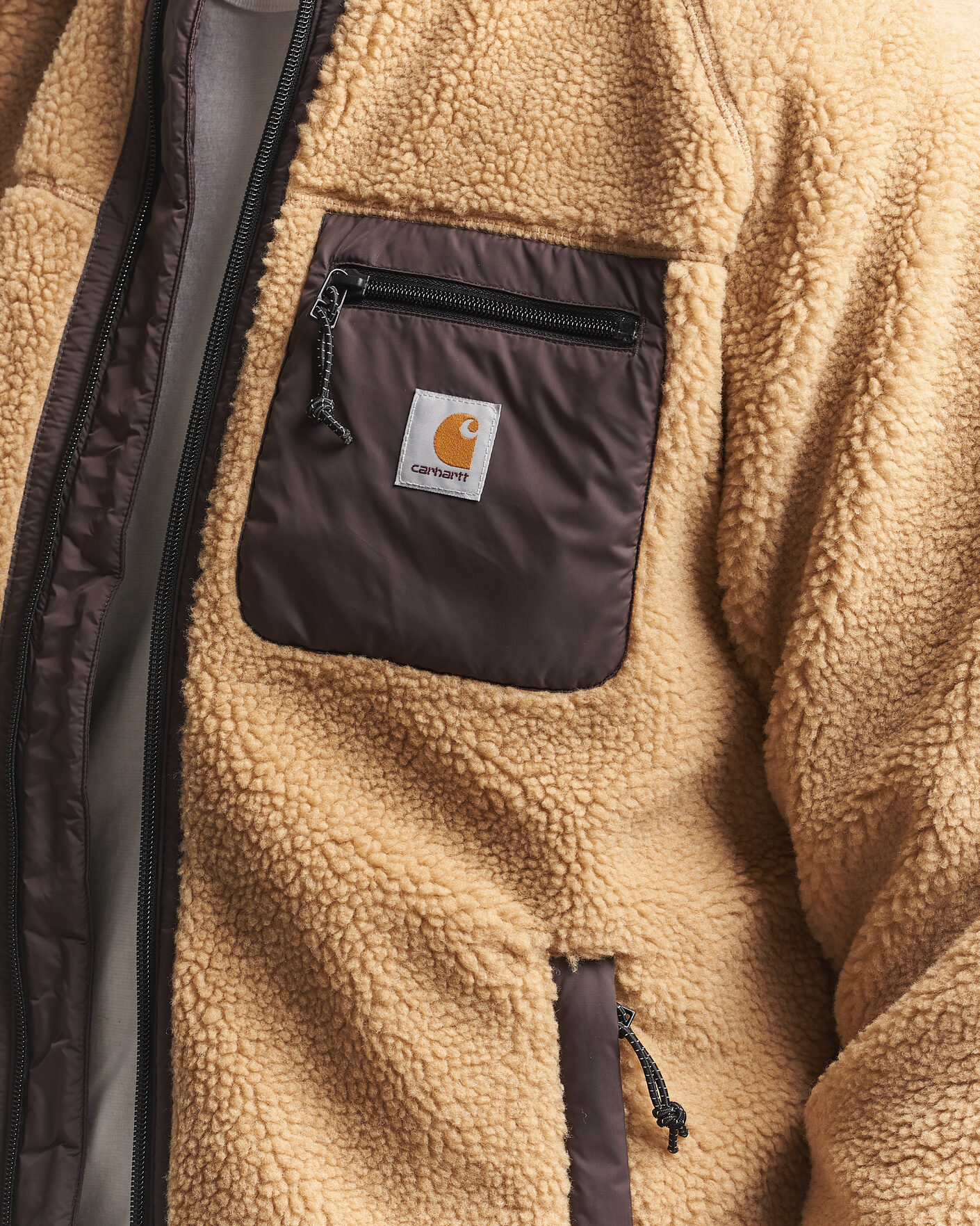 Herren | Pullover | Carhartt WIP | Prentis Pile Liner Whip H Brown