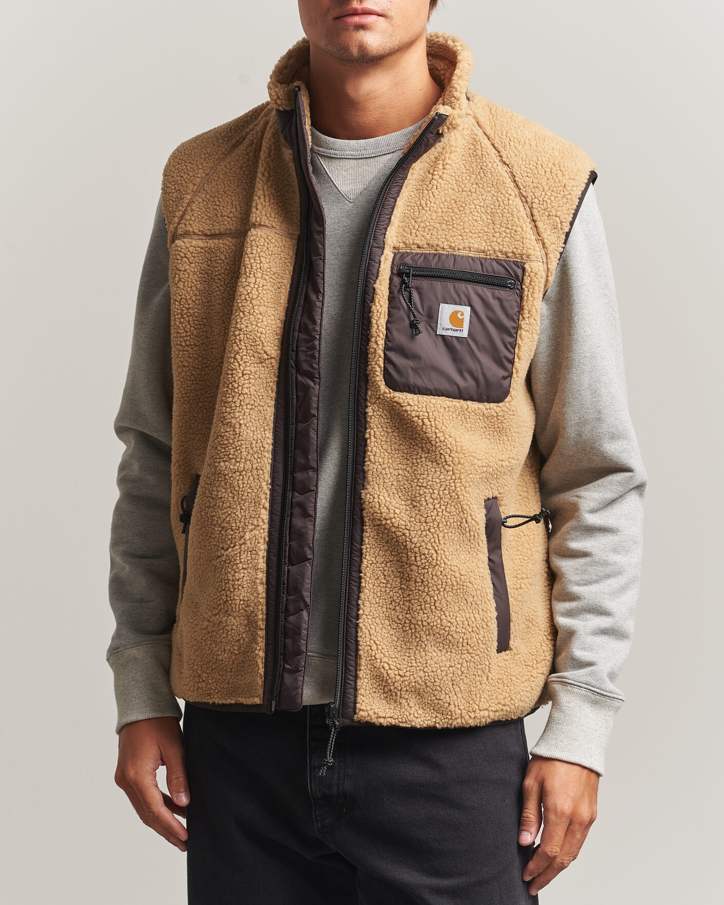 Herren | Westen | Carhartt WIP | Prentis Pile Vest Tobacco