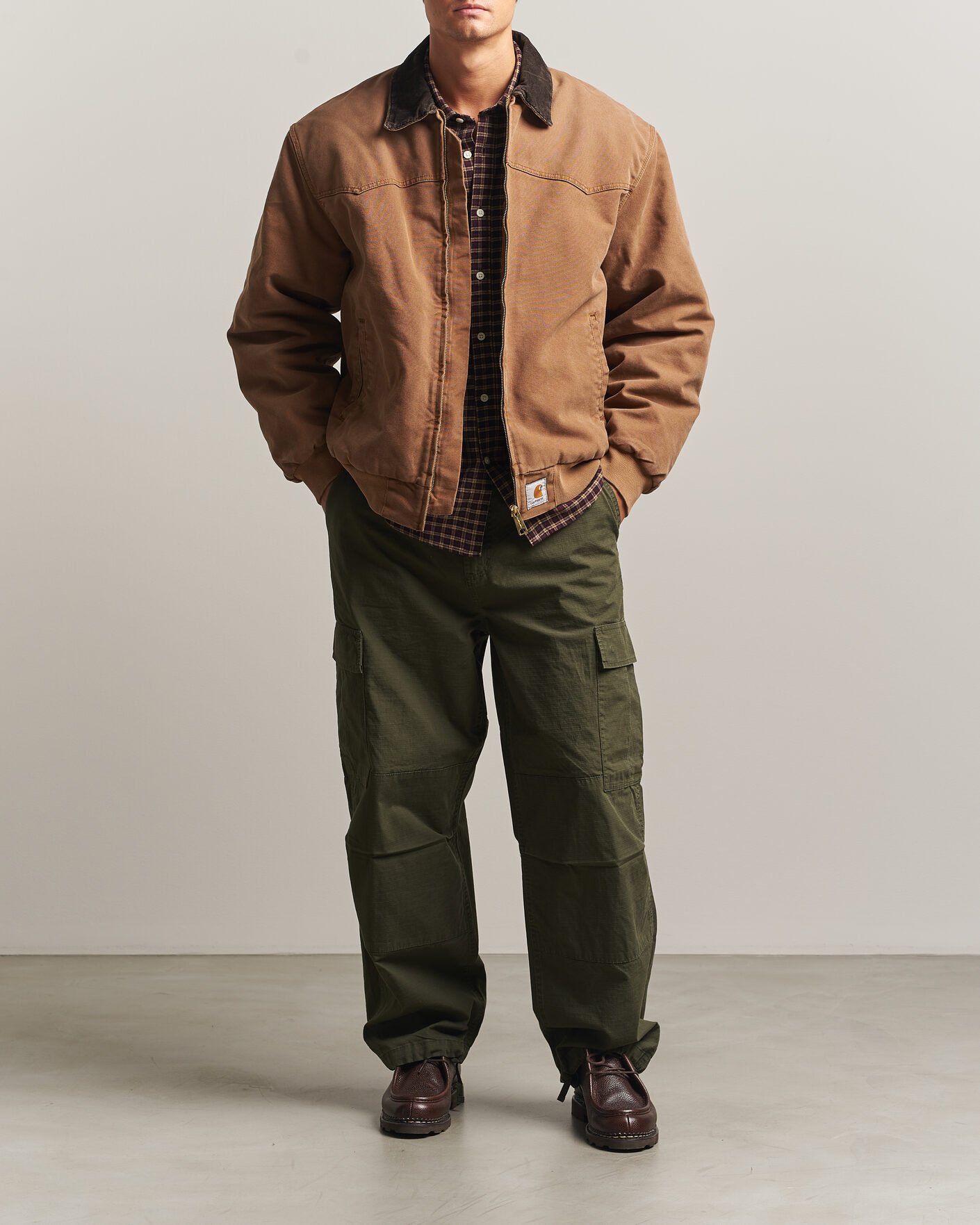 Herren | Jacken | Carhartt WIP | OG Santa Fe Jacket Whip H Brown